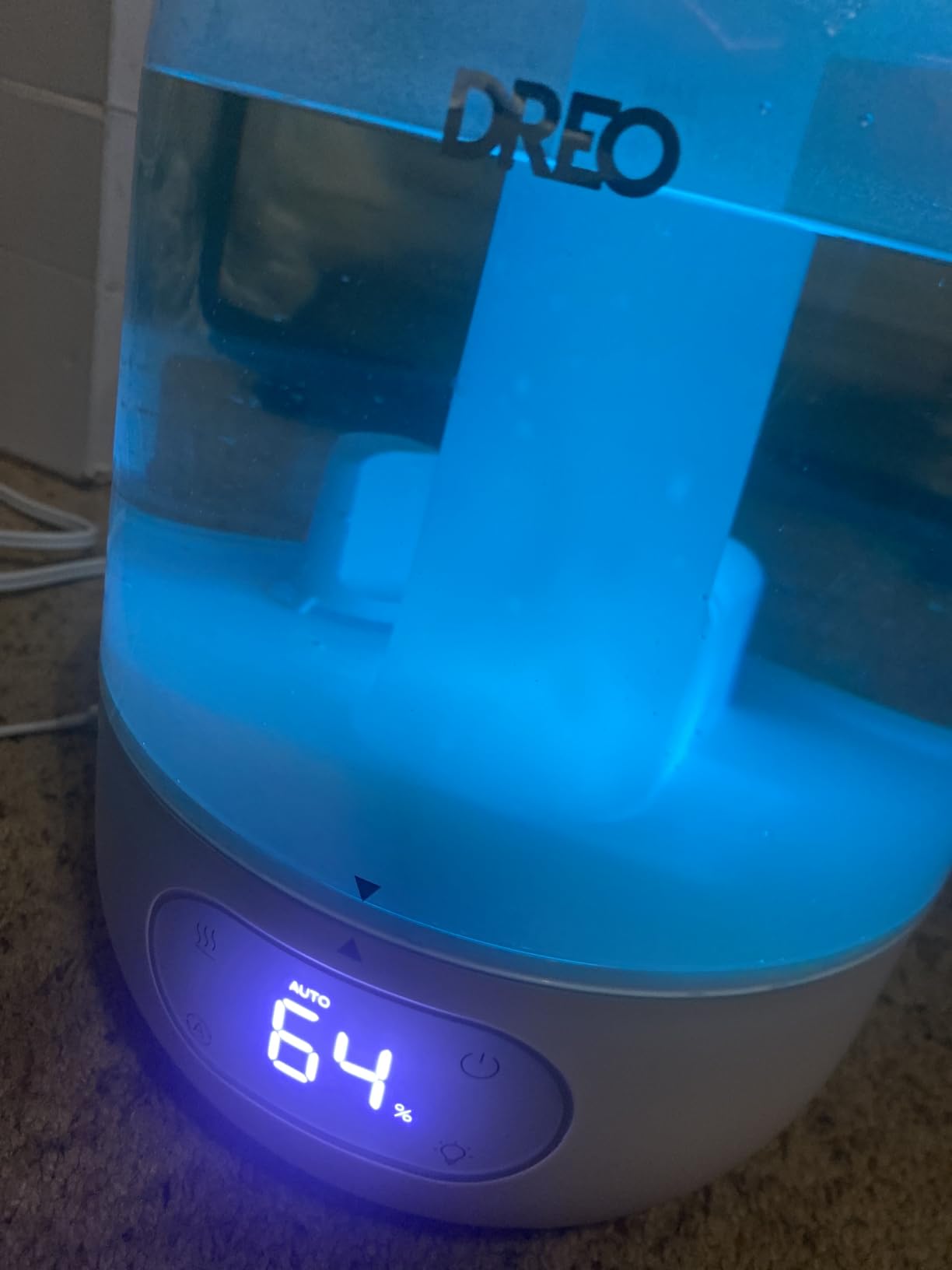 DREO 3L Smart Humidifiers for Bedroom, 30H Runtime, 26 dB Quiet, Top Fill | Easy to Clean, Precise Humidity Control, Night light, Cool Mist Humidifier for Large Room, Baby, Work With APP/Voice/Alexa customer photo 2