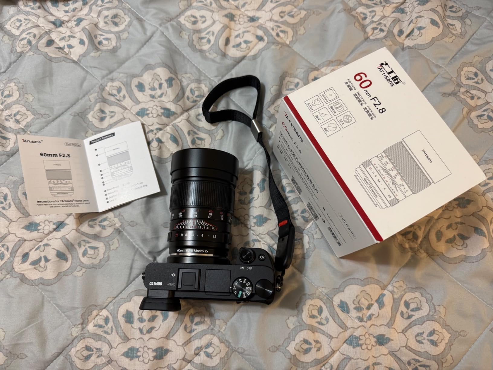 60mm F2.8 Macro 2X Lens for Sony E Mount - 2:1 Full Frame Prime Manual Focus Large Aperture Lens for Mirrorless Cameras (A7, A1, A9, A7M, A7R, A7S, A7C, ZV-E, A6000, NEX) customer photo 1