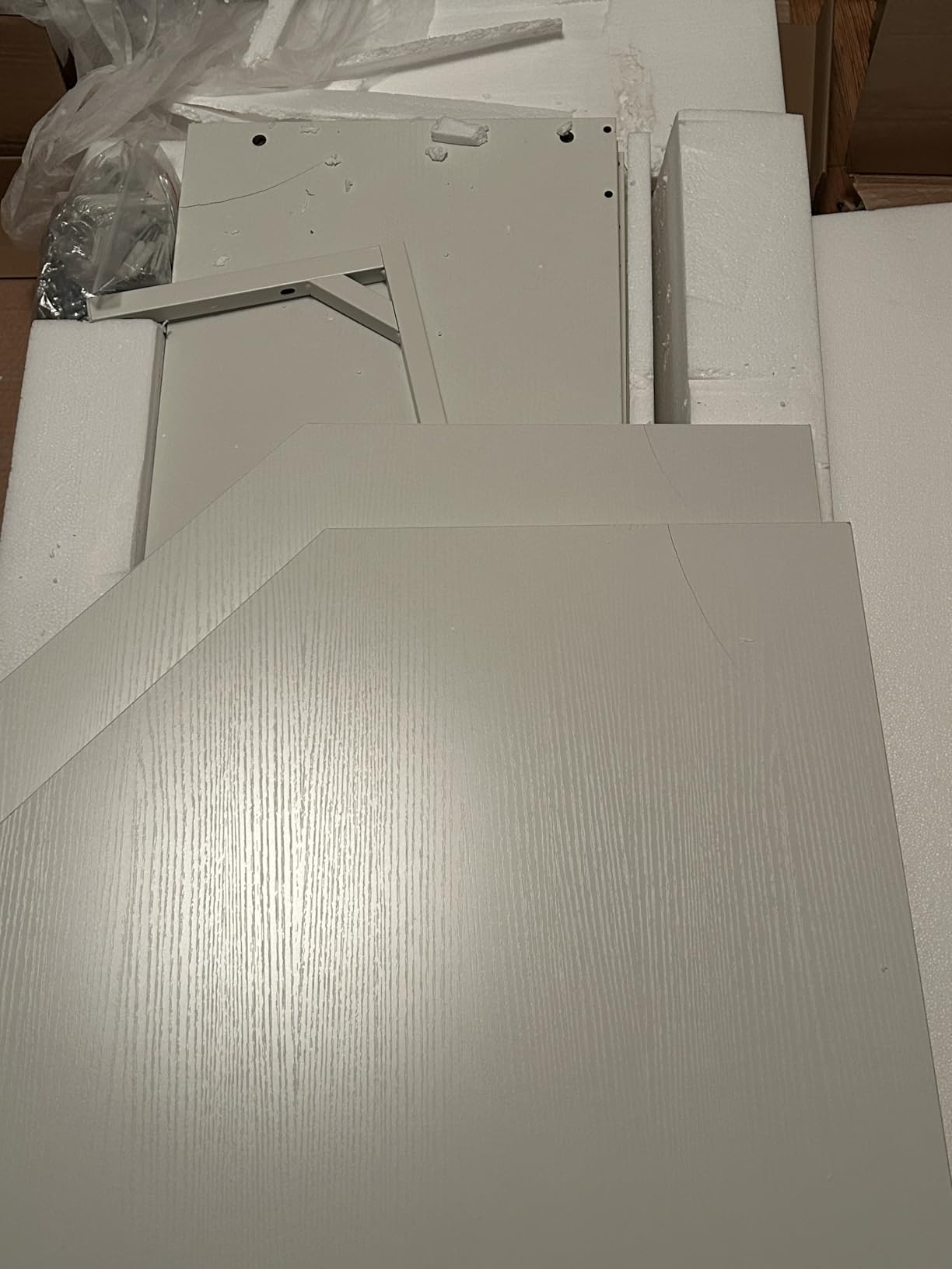 Besiost Corner Closet System with 12 Shelves, 39.2