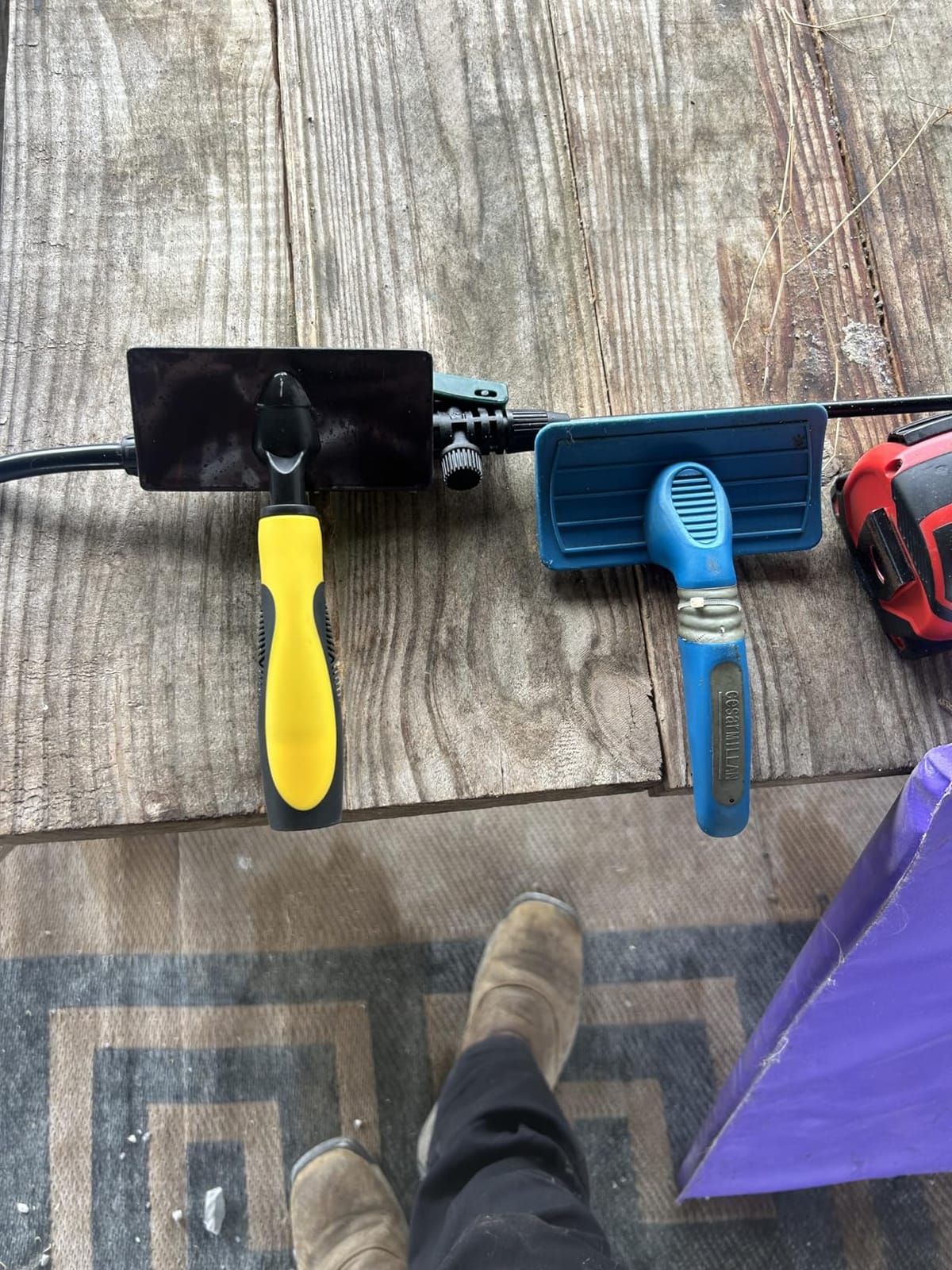 HVAC Coil Cleaner Brush for AC Evaporator & Condenser Coil Cleaning - Professional-Level Deep Cleaning, Fin-Safe Design & Extendable Reach customer photo 1