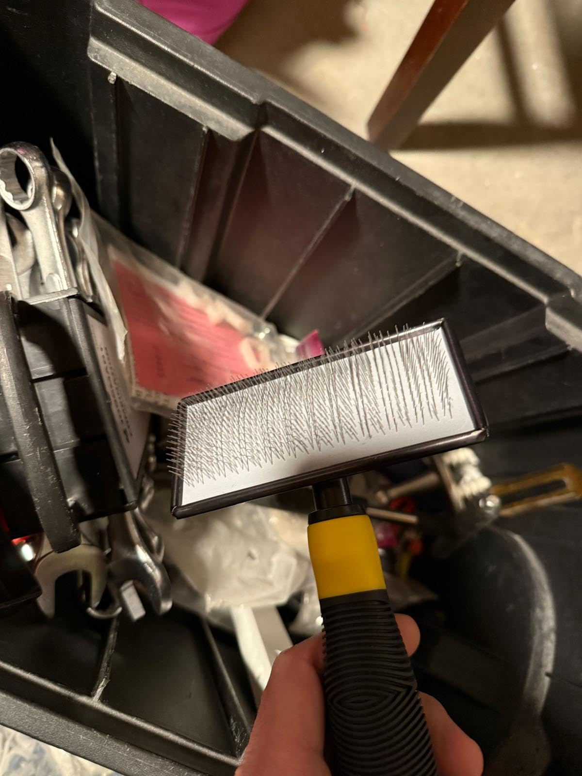 HVAC Coil Cleaner Brush for AC Evaporator & Condenser Coil Cleaning - Professional-Level Deep Cleaning, Fin-Safe Design & Extendable Reach customer photo 2