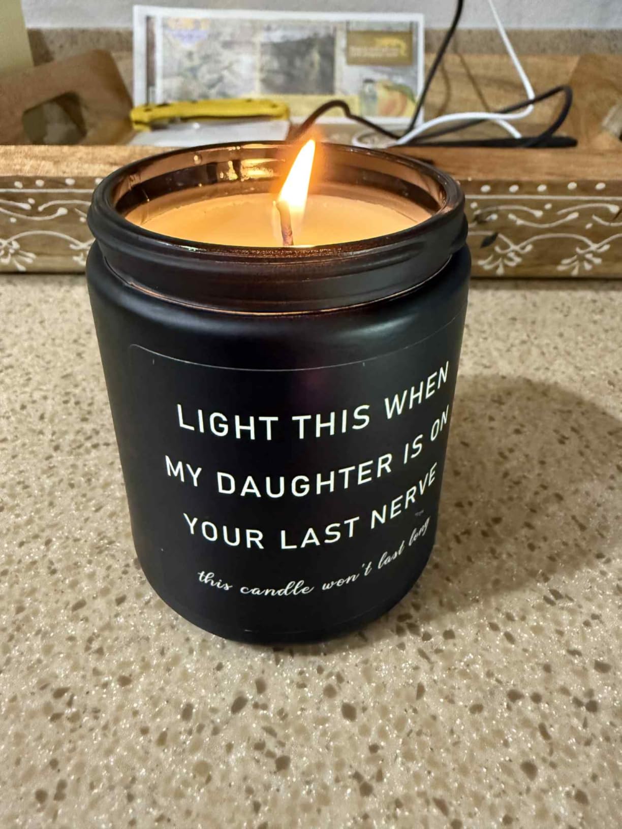Homsolver Mother in Law Gifts, Mothers Day Birthday Gifts for Mother-in-Law, Anniversary Retirement Gift for Mom from Daughter Son in Law, Funny Lavender Candle Gift for Mom in Law customer photo 1