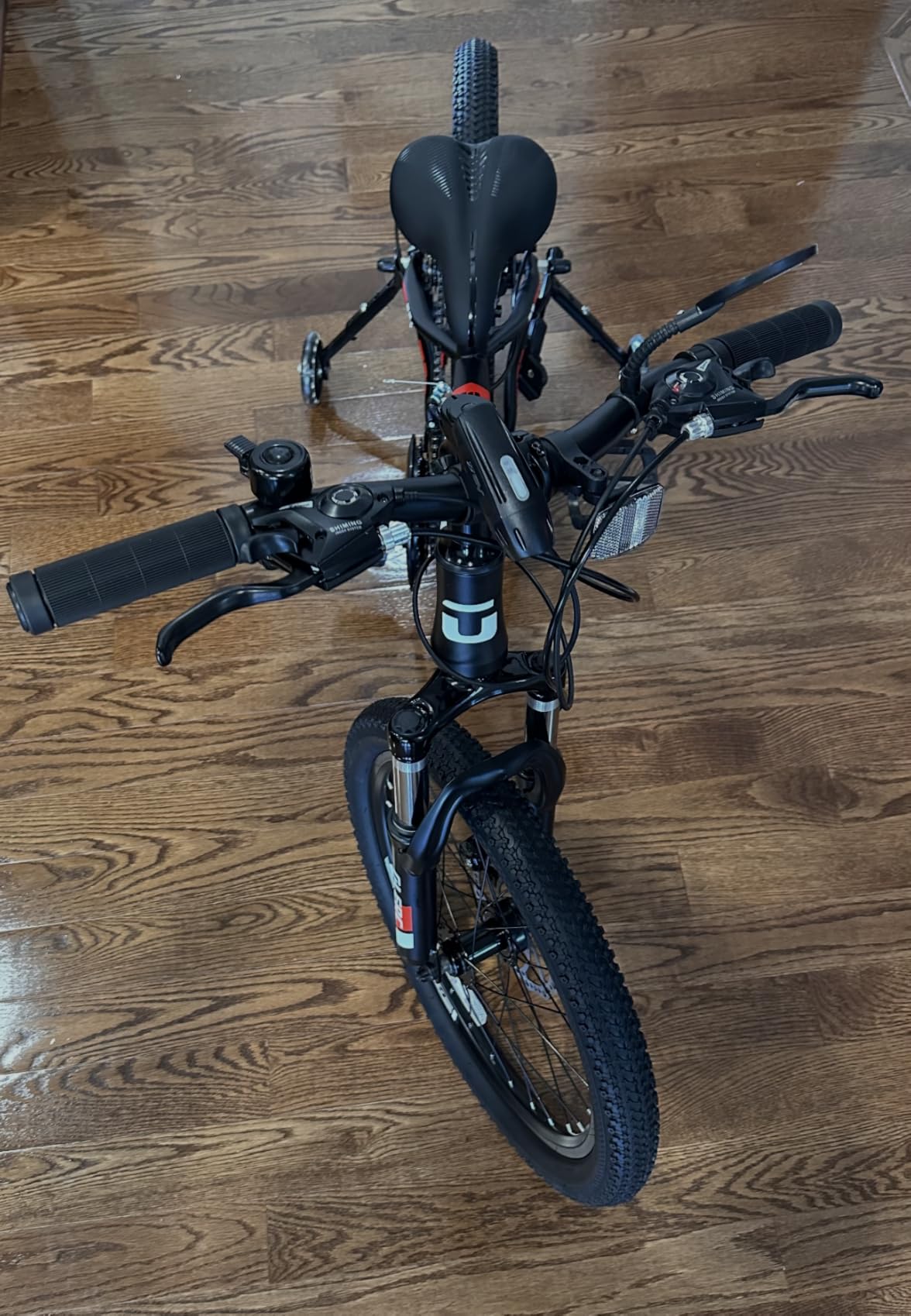 Glerc 20 24 26 Inch Kids Mountain Bike for Boys and Girls Ages 6+ Years | 21-Speed Skyline Bicycle with Front Suspension and Disc Brakes, Multiple Colors customer photo 1