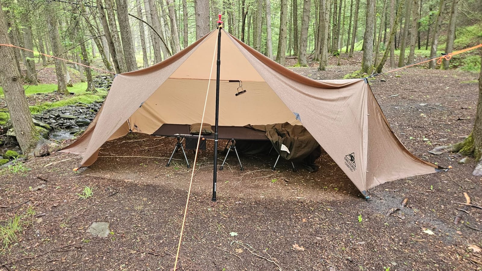 ONETIGRIS SUPRANUBIS Camping Cot, Height Adjustable with Cot Leg Extenders, Strong Support 330lbs, Lightweight Comfortable Folding Bed for Camping, Hiking, Travel, Truck, Beach, Office Nap customer photo 2