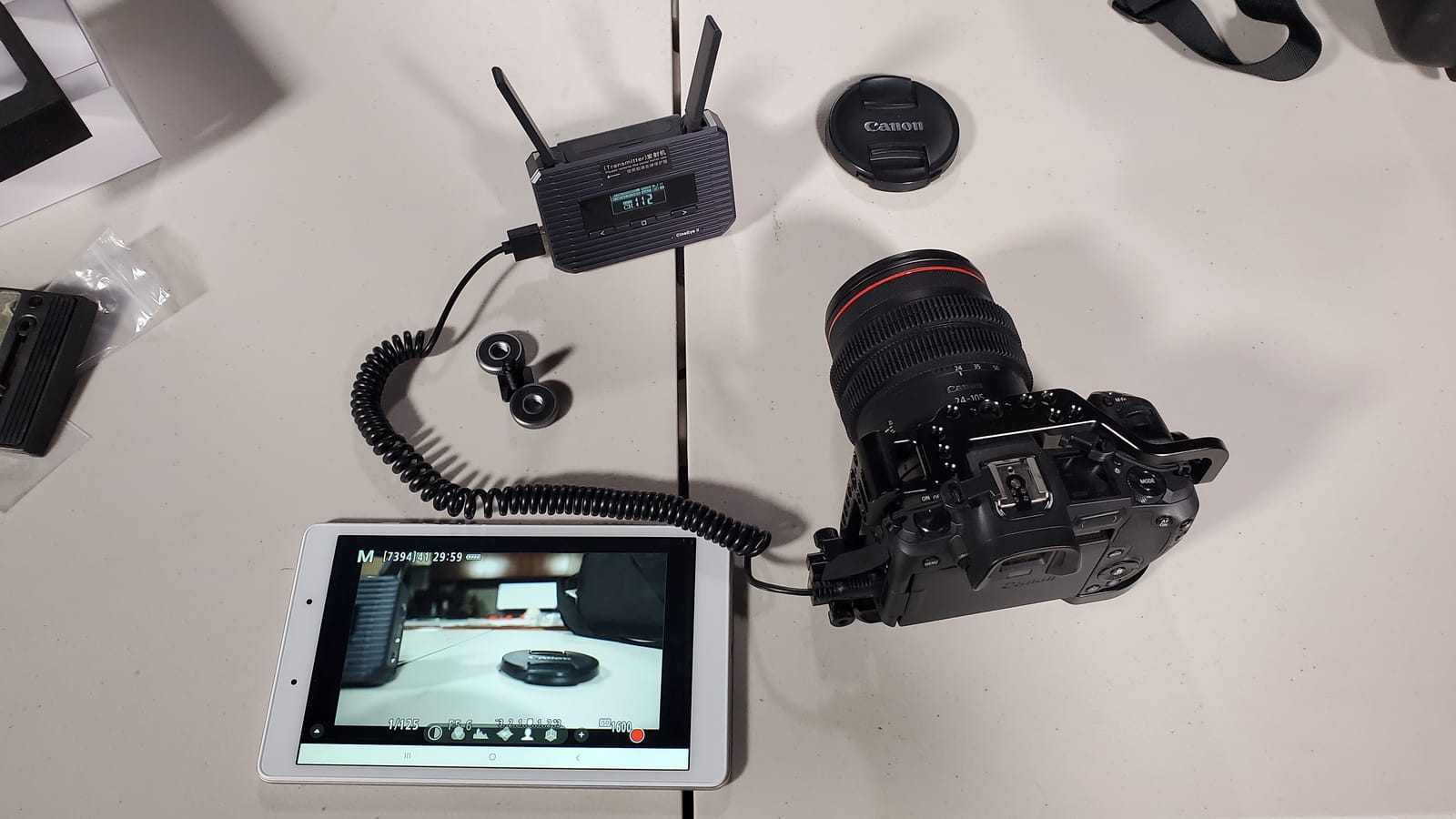 Accsoon CineView Master 4K Wireless Video Transmitter&Receiver with SDI HDMI, Tri-Band 8202ft 25ms LAT, 4K60/1080p60 1 Wired iOS+4 App Monitoring, Livestreaming Pair CineView 4K Lite/SE 4K/M7(H) Pro customer photo 1