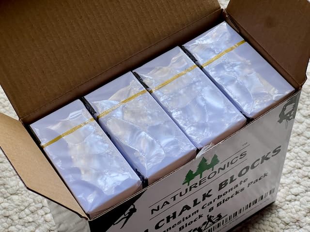 Chalk Blocks, Gym Chalk Blocks, Chalk Blocks for Weight Lifting, Chalk Blocks for Climbing, Hand Chalk, Chalk for Work Out, Chalk for Gymnastics, Pommel Horse Gymnastics-1Lb customer photo 1
