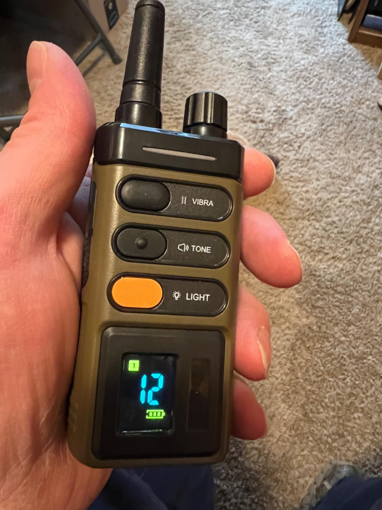 My Pet Command Long Range Dog Training Collar 1 Mile/5280 Ft, 2 Collar Pack | Safe Shock, Vibrate, Tone, Flashing Night Beacon Lights, Rechargeable, Waterproof, Remote Training Device customer photo 2