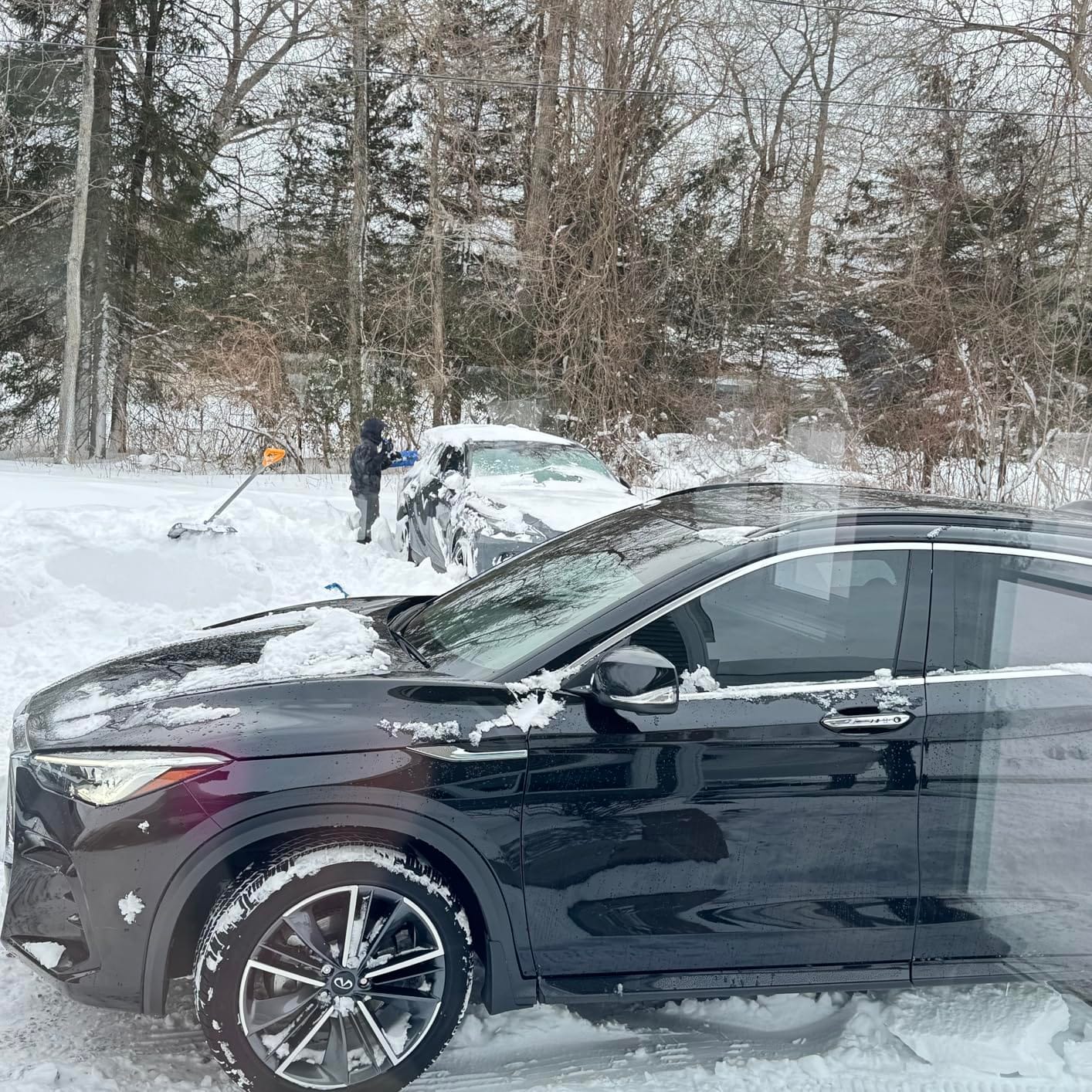 Lamicall Windshield Cover for Ice Snow, Magnetic 1S Snow Remove, Waterproof customer photo 2