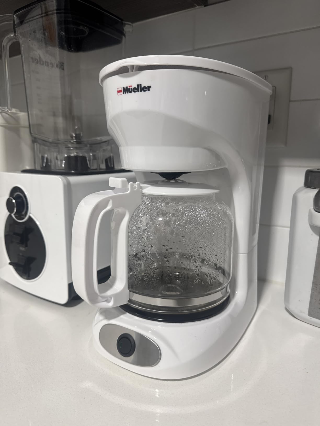 MUELLER HOME 12-Cup White Coffee Maker customer photo 2