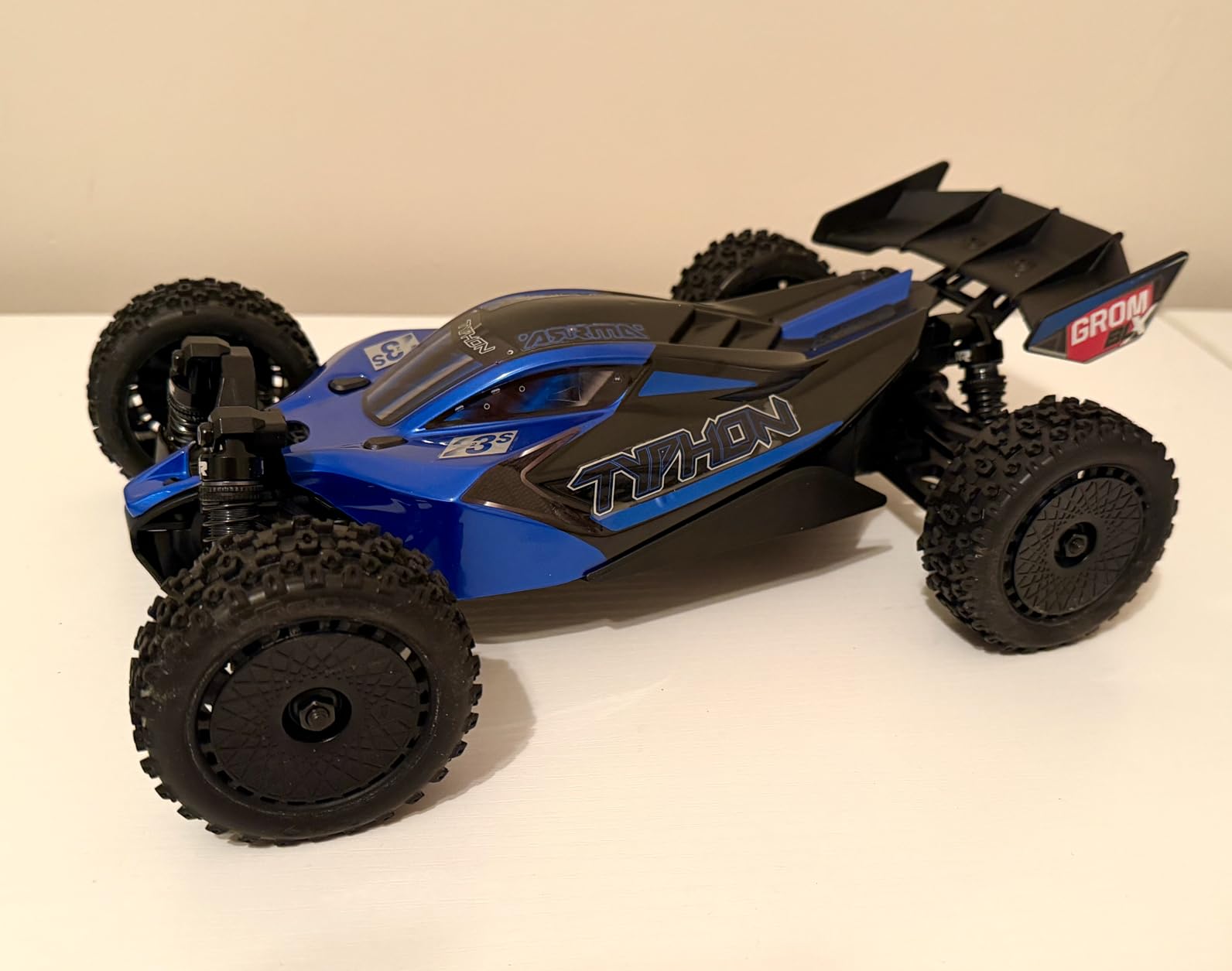 Typhon GROM 4X4 223S BLX Brushless RC Buggy, RTR, Blue | Small Scale, DSC, Battery & Charger Included, ARA2306ST2 customer photo 2