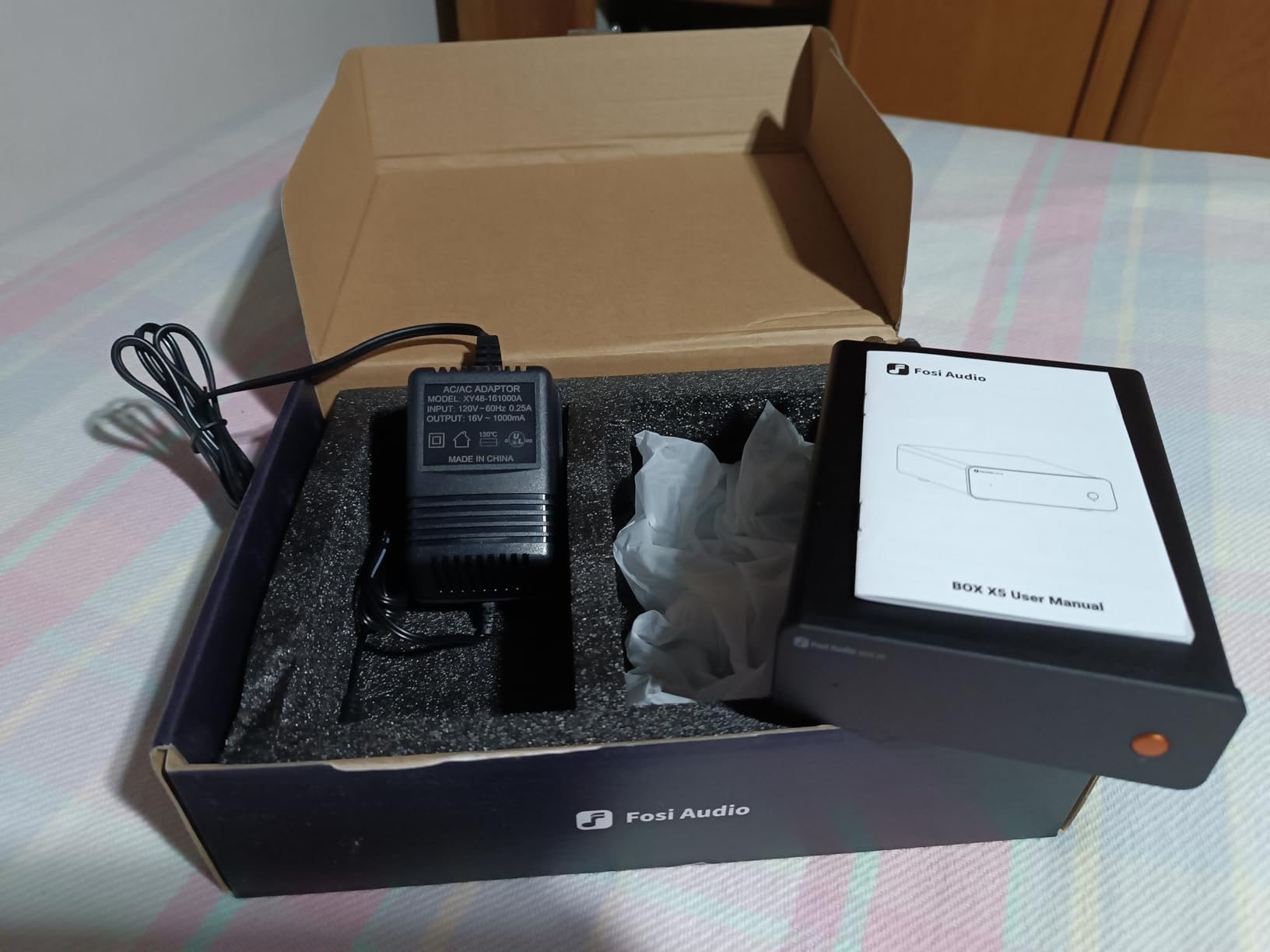 Fosi Audio Box X5 Phono Preamp for Turntable, MM & MC Cartridge Support customer photo 2