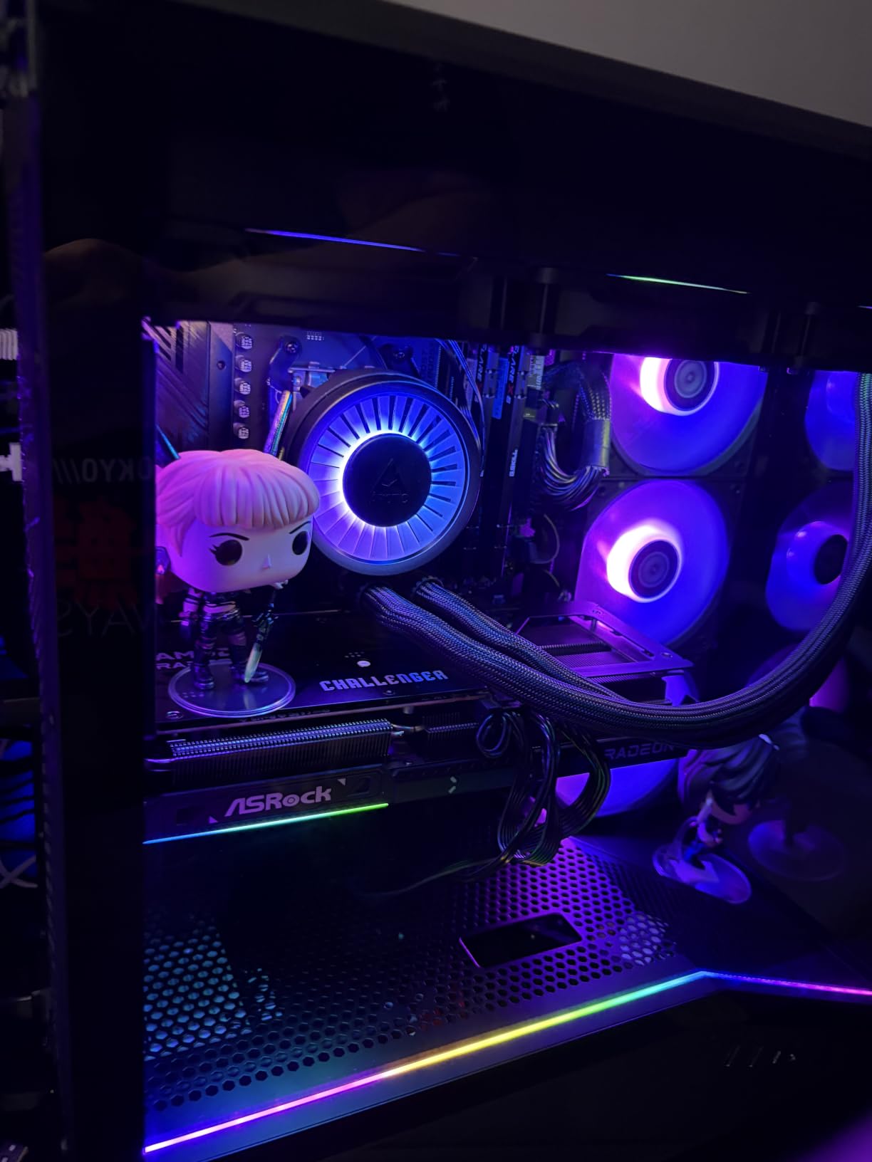 Arctic Liquid Freezer III Pro 360 A-RGB - AIO CPU Cooler, Water Cooling, 3 x 120mm PWM Fans, for AMD AM5/AM4, Intel LGA1851/1700 customer photo 2