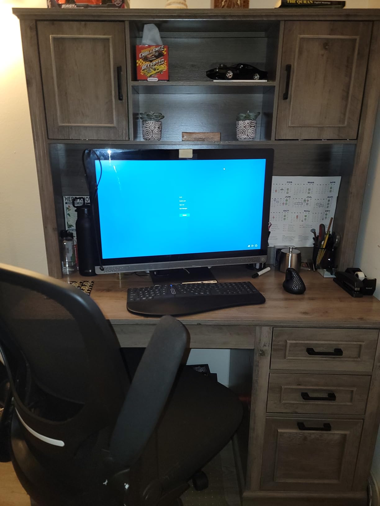 SEDETA Office Desk with 3 Drawers, 47.2