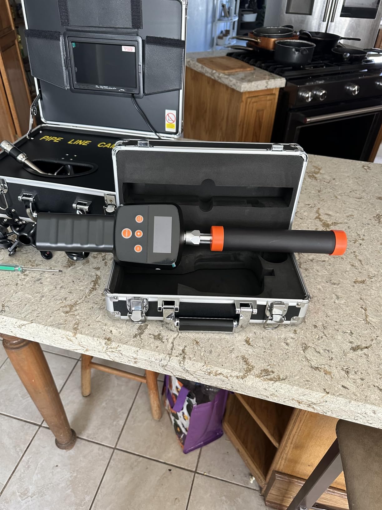 VEVOR Sewer Camera with 512Hz Locator, 165 ft/50 m, 9