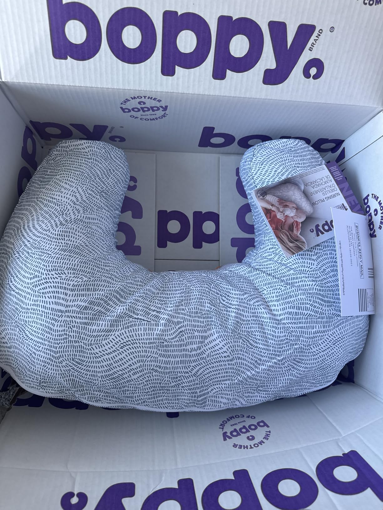 Boppy Nursing Pillow, Safe Ergonomic Breastfeeding & Baby Feeding Support customer photo 1