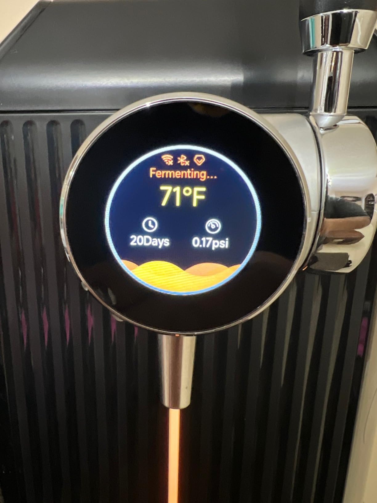 iGulu F1 Automated Home Brewer, Fermentech Control™ 3.8L - 35°F-104°F Temp, 24 psi Pressure, Crafts Beer, Kombucha, Cider, Wine, Smart System for Beginners & Experts (Creamy White) customer photo 1