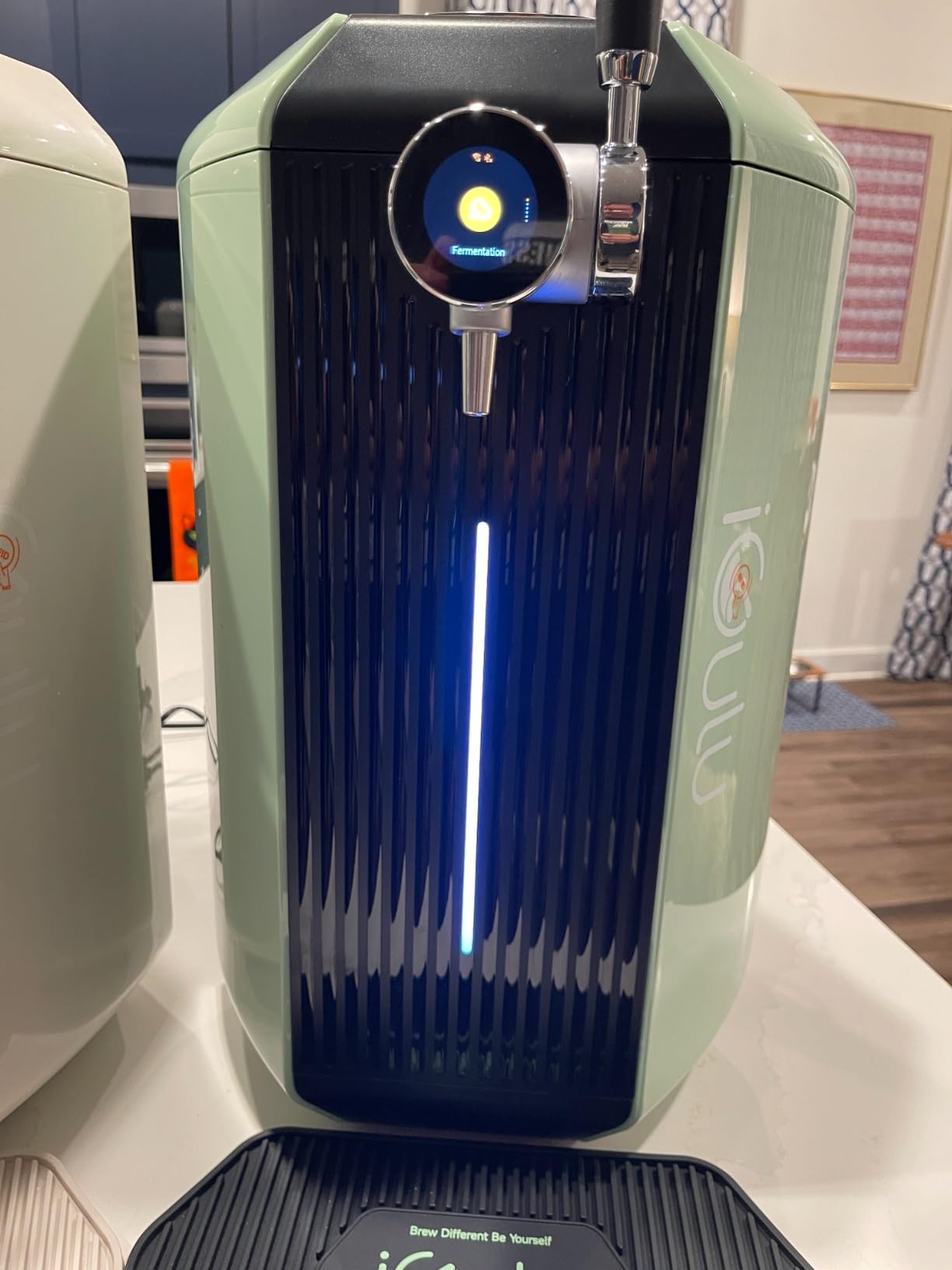 iGulu F1 Automated Home Brewer, Fermentech Control™ 3.8L - 35°F-104°F Temp, 24 psi Pressure, Crafts Beer, Kombucha, Cider, Wine, Smart System for Beginners & Experts (Creamy White) customer photo 2