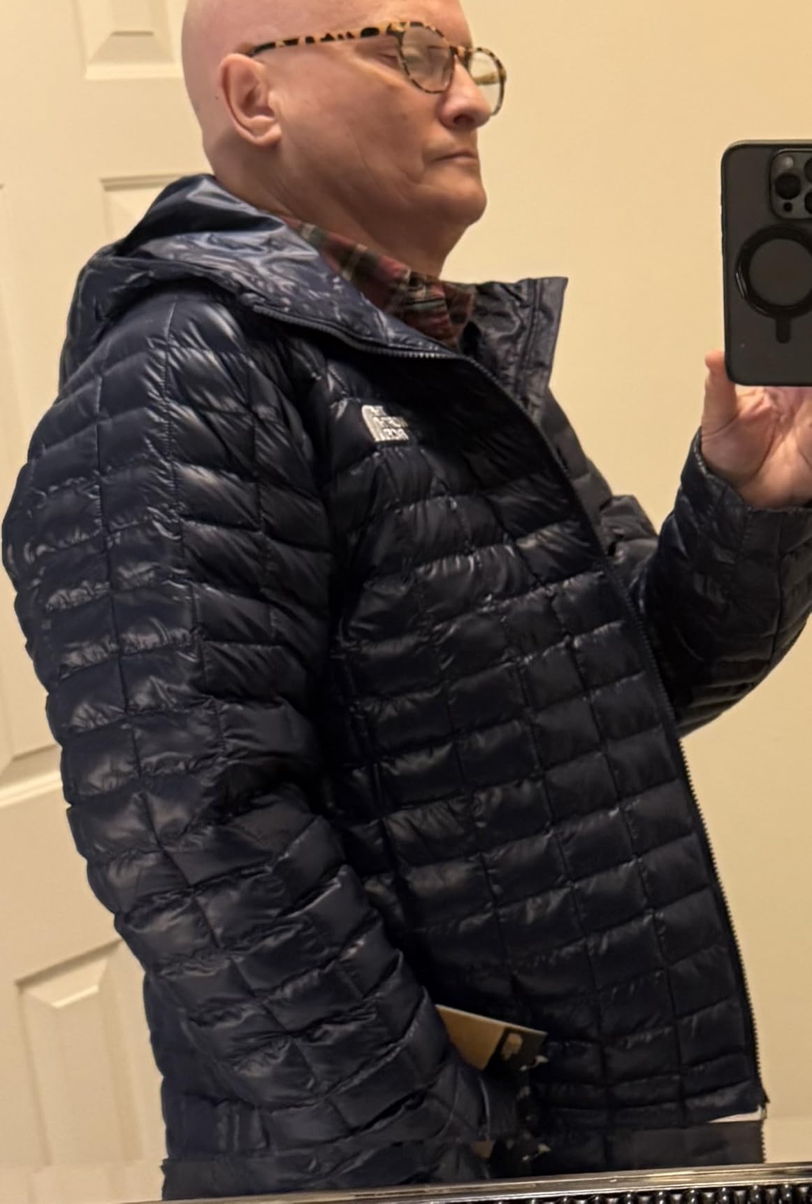 The North Face Men's Thermoball Hooded Jacket | Lightweight, Wind & Water Resistant Fabric, Synthetic Insulation customer photo 2