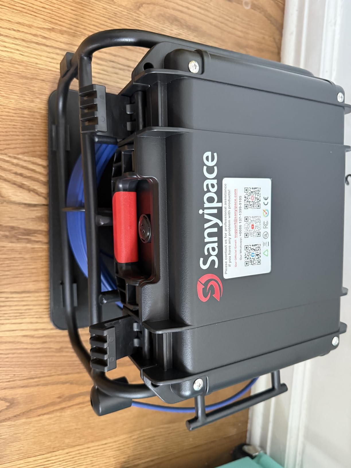 Sewer Camera Self-leveling with Locator, 512Hz Drain Camera with Distance Counter, Waterproof 100FT/30M Pipe Camera with 9