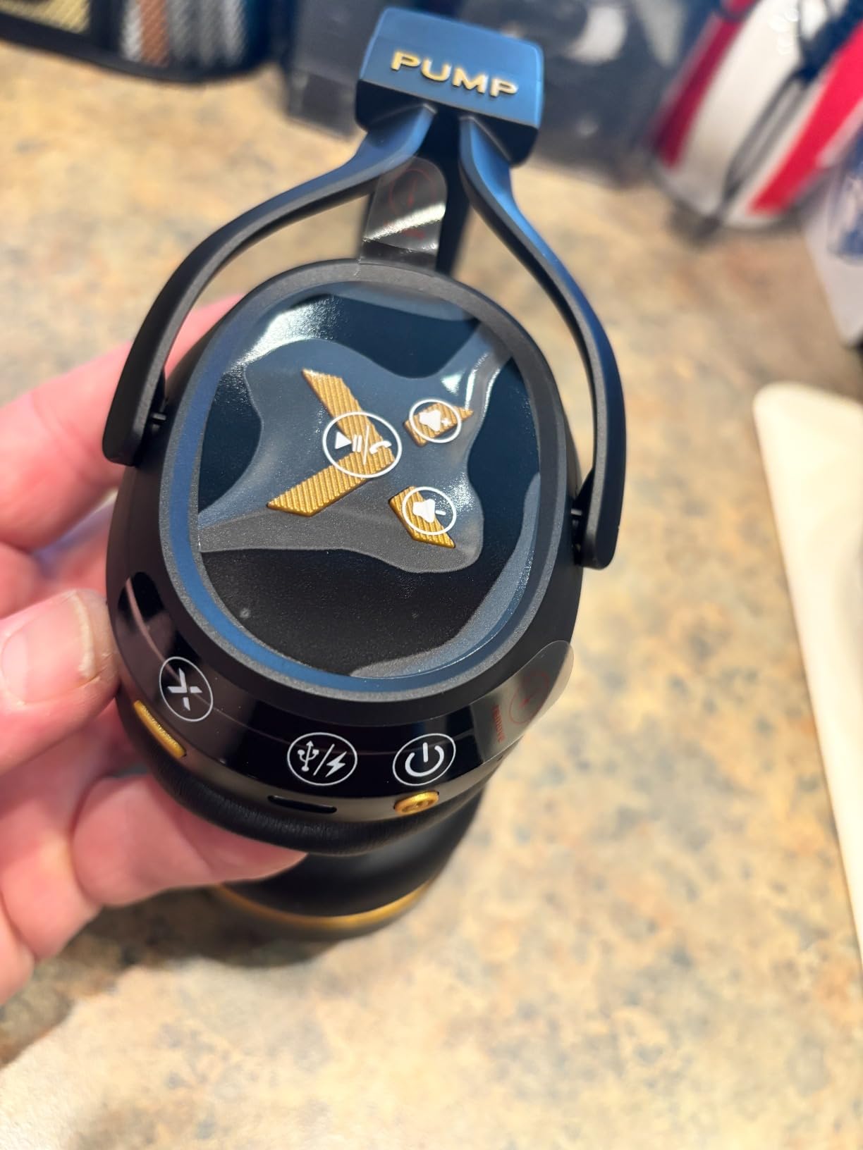 BlueAnt Pump X Wireless Over-Ear Headphones, Active Noise Cancelling, Interchangeable Ear Cups, Gym and Training customer photo 2