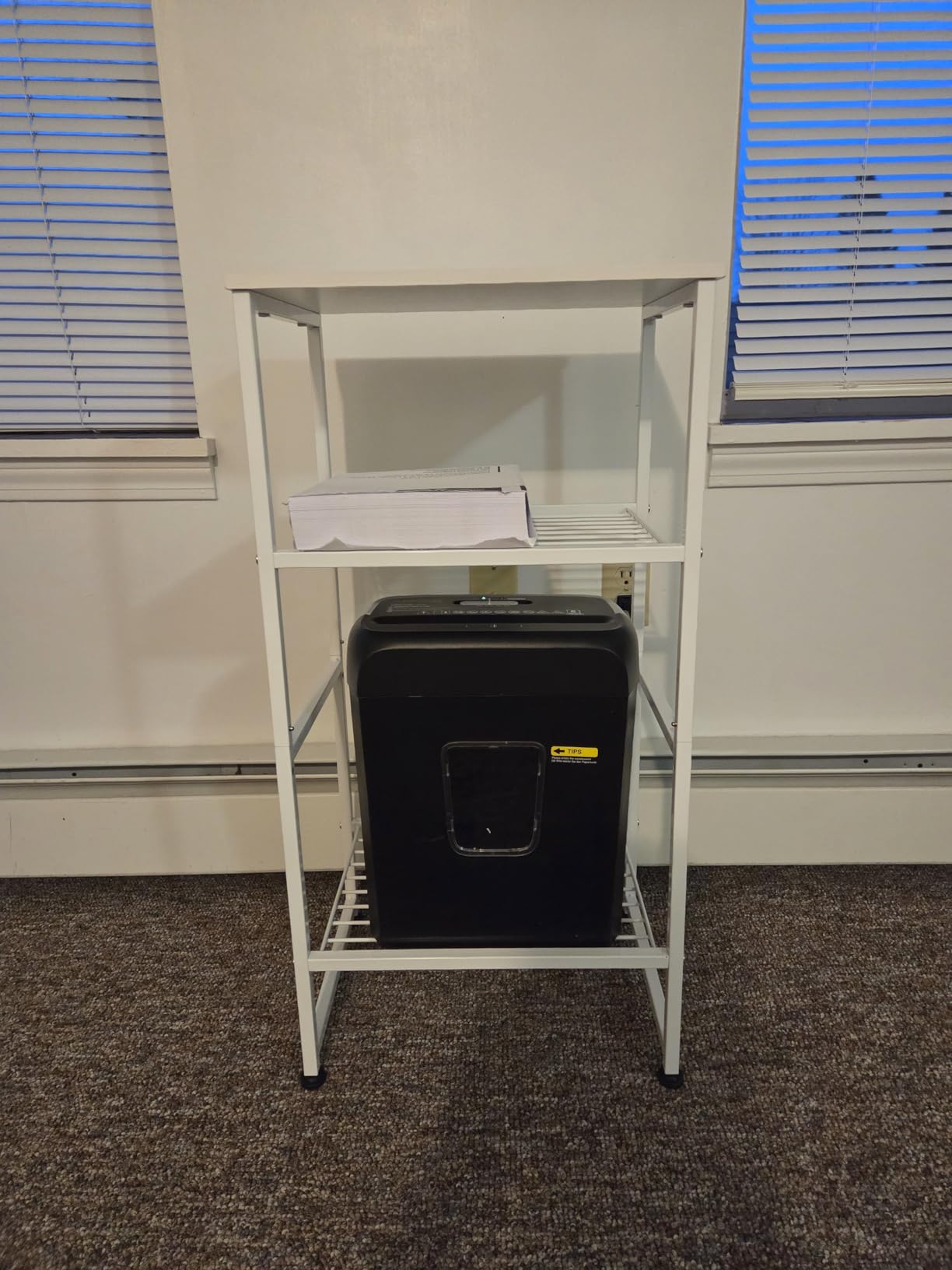 Bonsaii 6-Sheet Cross Cut Paper Shredder for Home, 3.4 Gal Bin | P-4 Security Level, Shreds Credit Cards, Staples & Paper Clips, with Portable Handle, Small Shredder for Home Office, C237-B customer photo 1