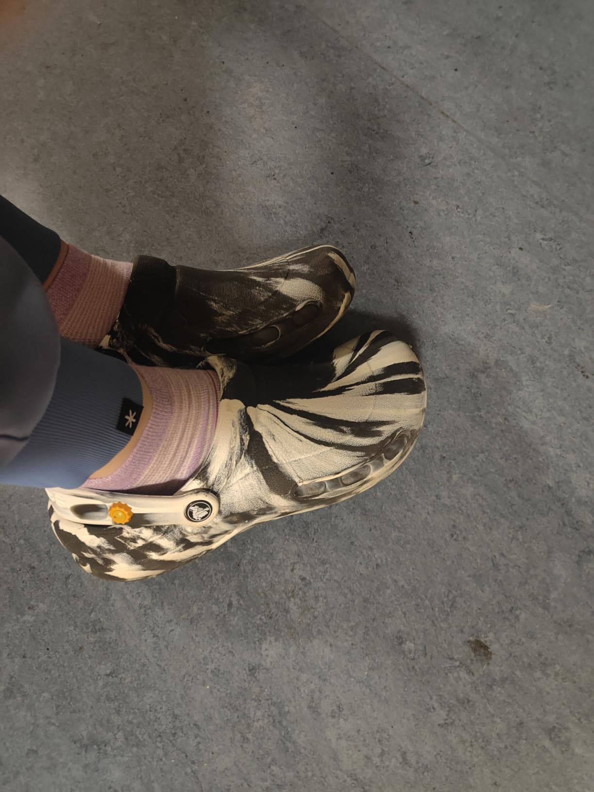 Unisex-Adult Bistro Graphic Clogs, Slip Resistant Work Shoes customer photo 1