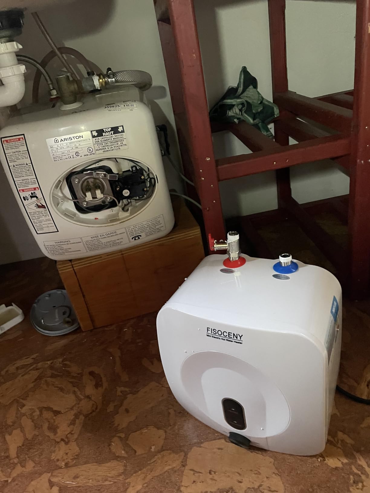 2.5 Gallon Mini Tank Water Heater Under Sink Hot Water 1500W 120V Water Heaters for RV Kitchen customer photo 1