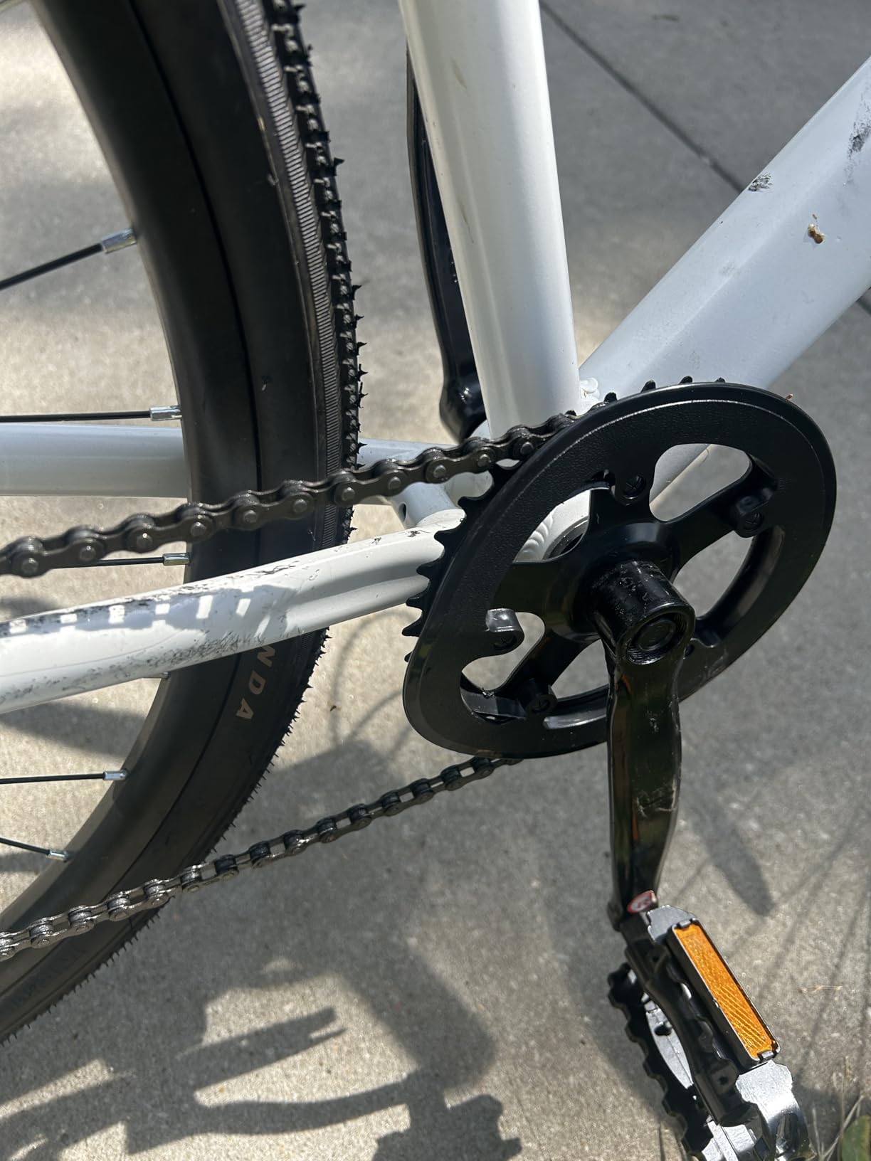 VIRIBUS Hybrid Bikes, 28 inch Road Bike 7 Speed with Lightweight Aluminum Frame, 700C Wheels, Hybrid Bicycle for Men Adult, City Commuters customer photo 2