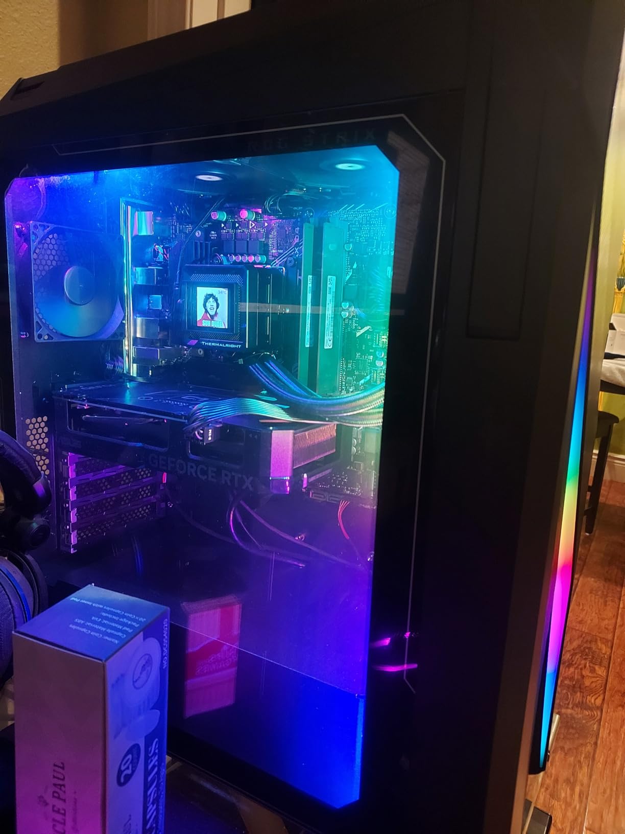 Thermalright FW 240 SE ARGB Black - 240mm AIO CPU Liquid Cooler | IPS LCD Screen with 320x240 Resolution, for AM4/AM5, Intel LGA1700/1851 customer photo 1