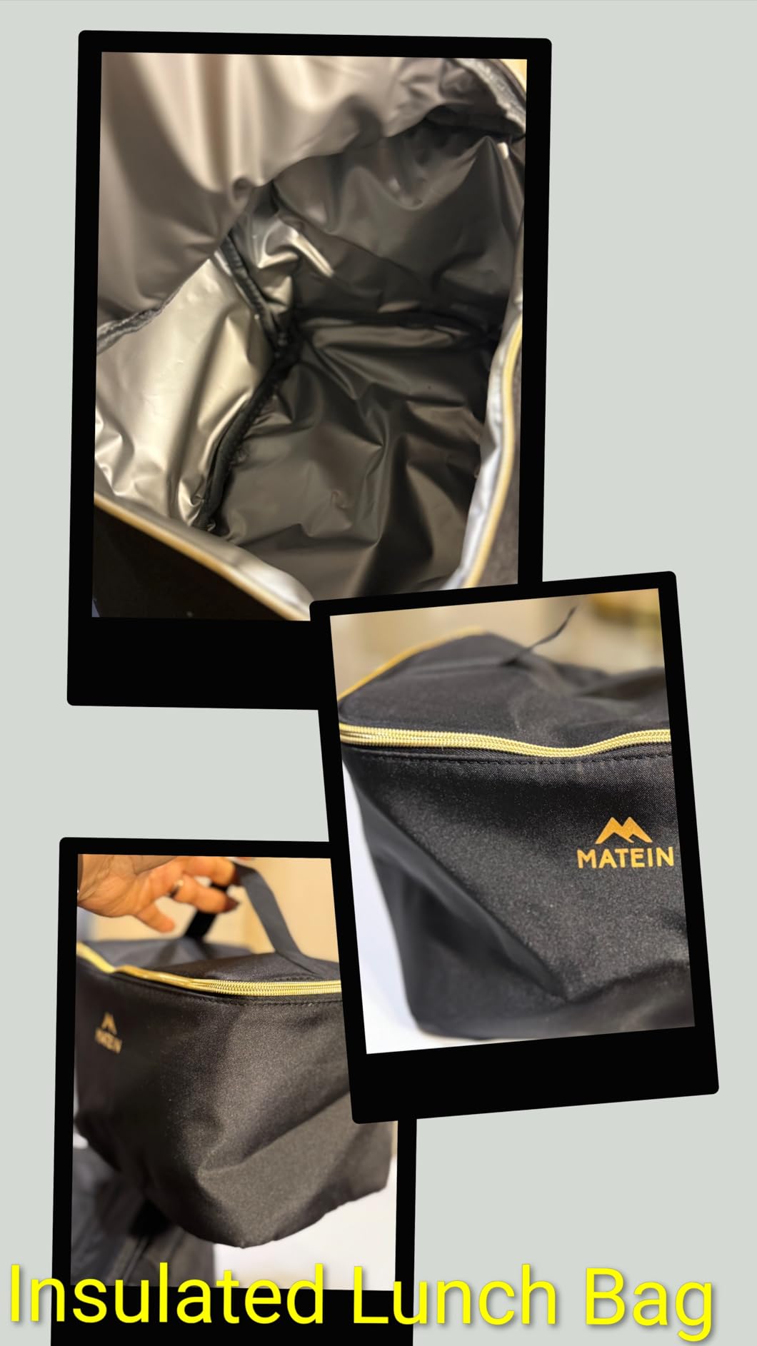 MATEIN Rolling Laptop Bag for Women, 15.6 Inch Teacher Tote Bag with Wheels | Detachable Cart, with Insulated Lunch Box, Computer Bag, Rolling Briefcase for Nurse Work Business Office customer photo 2