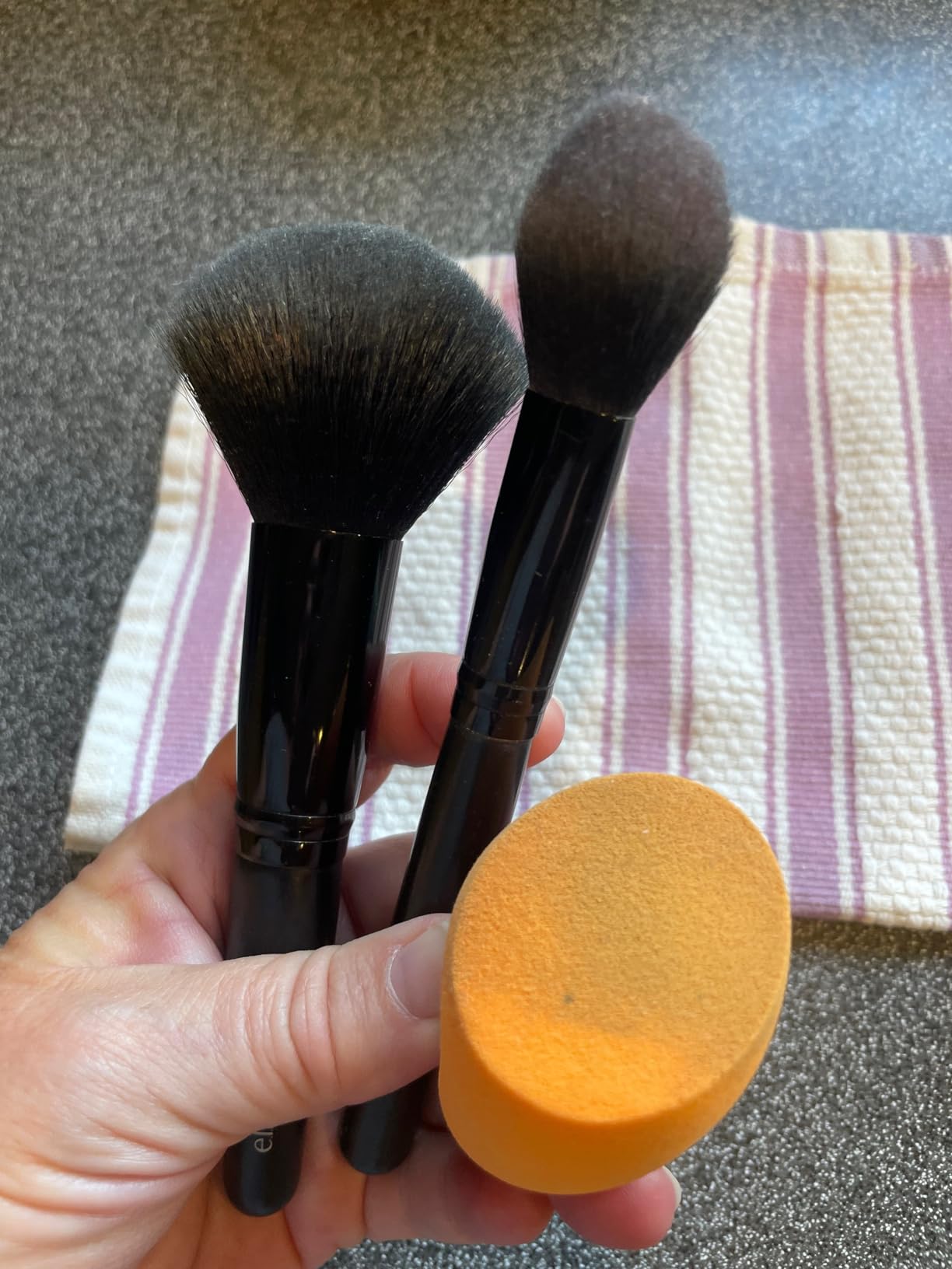 EcoTools Makeup Brush Cleanser + Sponge Shampoo, Fragrance-Free, 8 Fl Oz | Cleaner brushes and sponges, makeup brush soap for daily washing, beauty brush cleaner, plant based, sulfate free customer photo 1