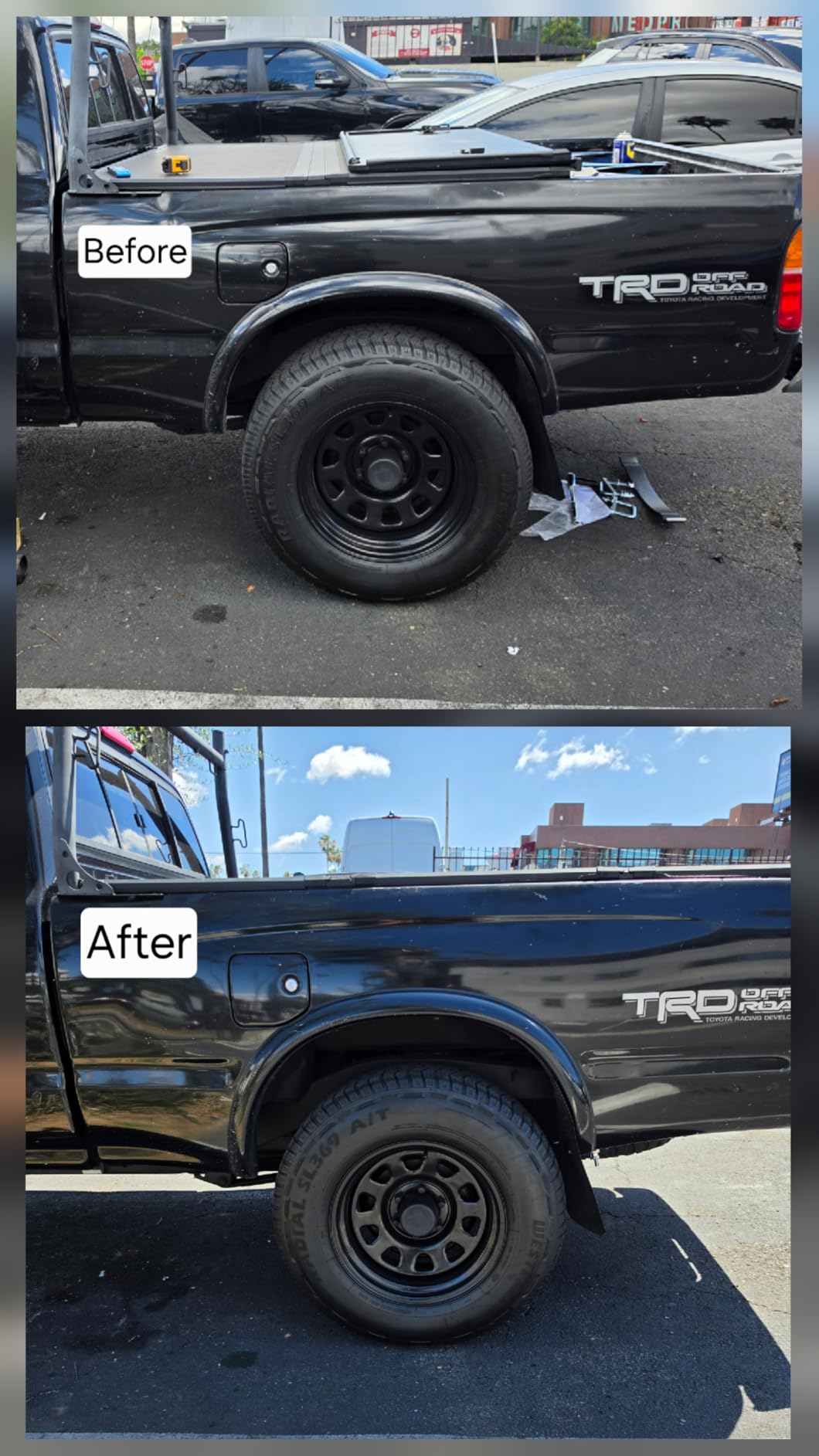 Helper Spring Kit 500 LBS Heavy Duty for Pickup Trucks SUVs & Trailers | Rear Leaf Spring Load Assist for Towing, Hauling and Heavy-Duty Applications. Helps Improve Suspension Support customer photo 2