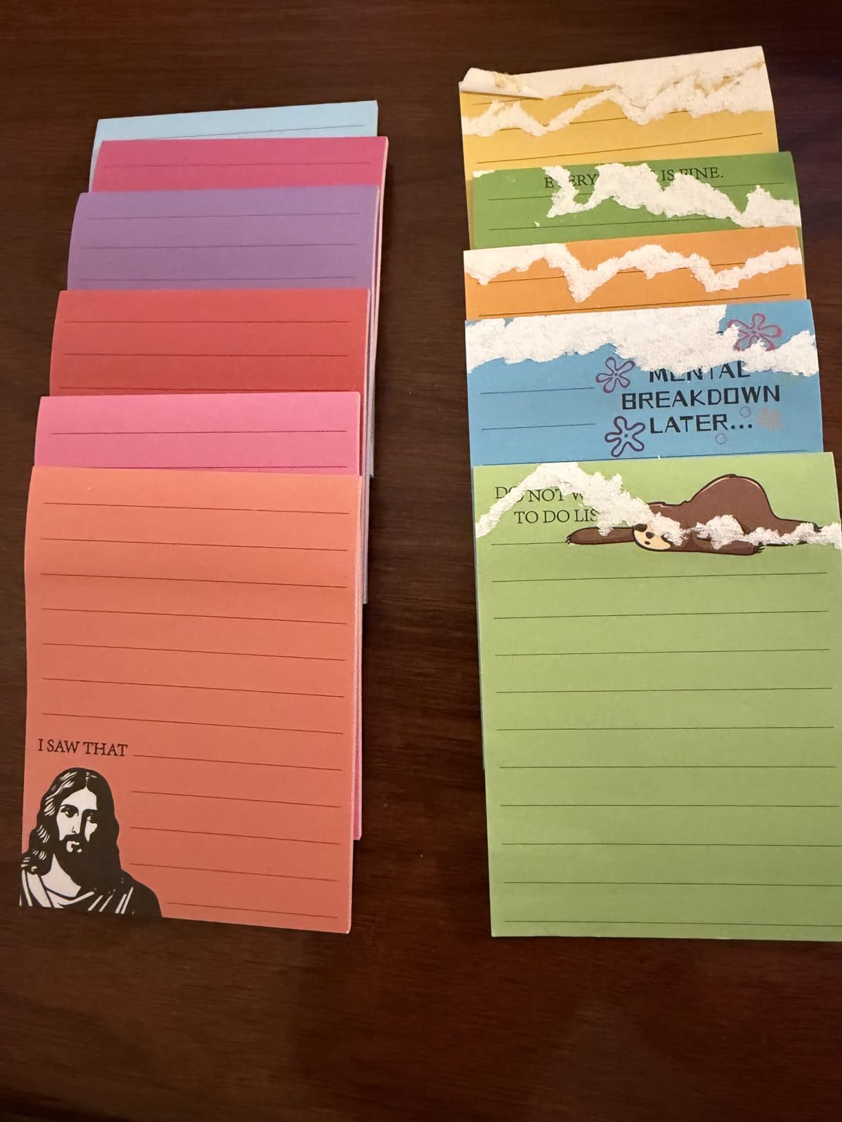 12 Pcs Funny Sticky Notes for Work, 4x3 Inches | Sarcastic Funny Notepads, Novelty Memo Pads for Office Coworker Gifts, Employee Appreciation Supplies customer photo 1
