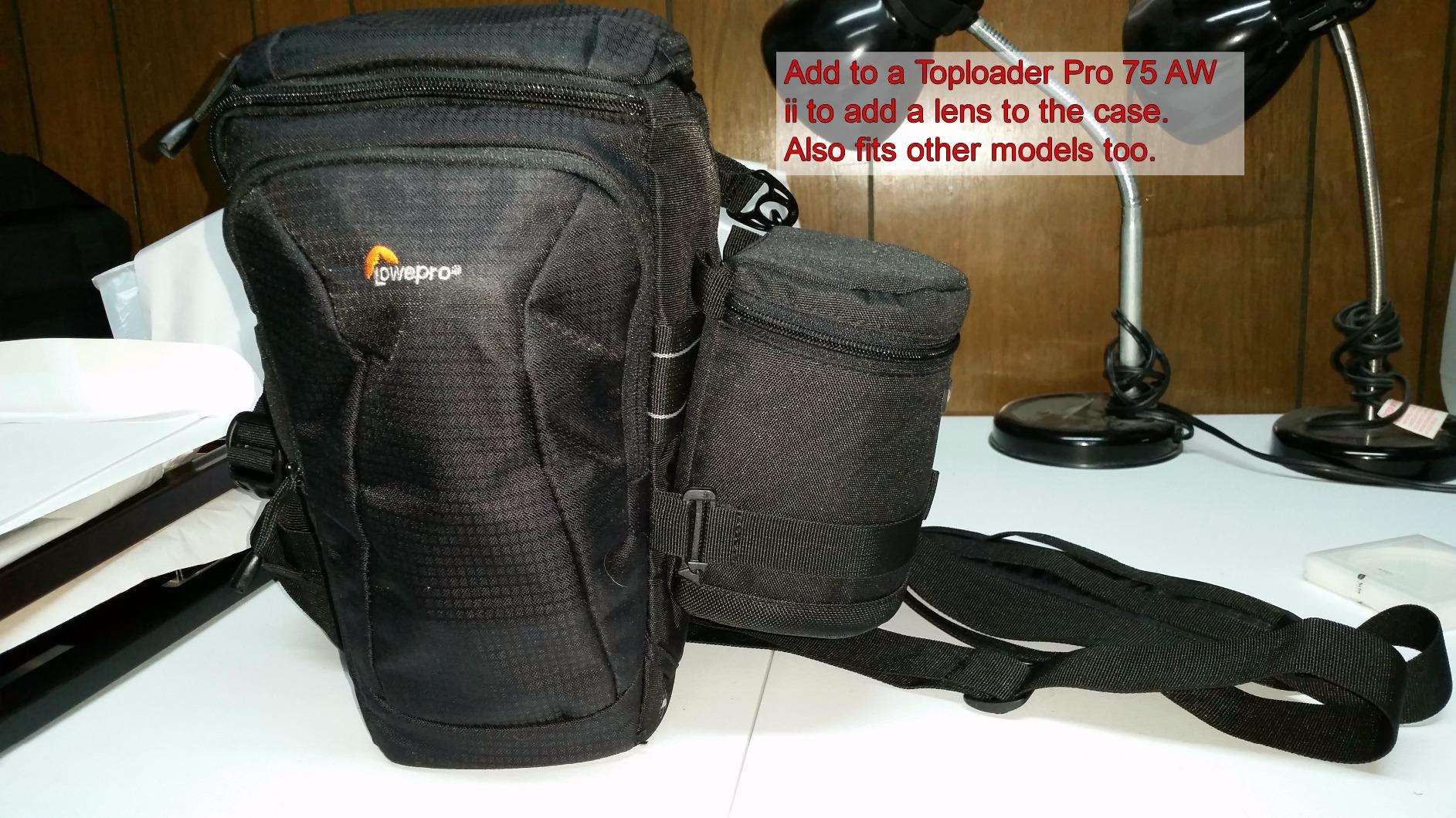 Lowepro ProTactic LCS 9 x 13 III Camera Lens Case, Camera Lens Pouch Bag, fits 24-70mm F/2.8, for DSLR and Mirrorless Cameras, Vol-0.5L Dim:5.12x3.54x3.54in, Camera Bag,for Photographer/Videographer customer photo 2