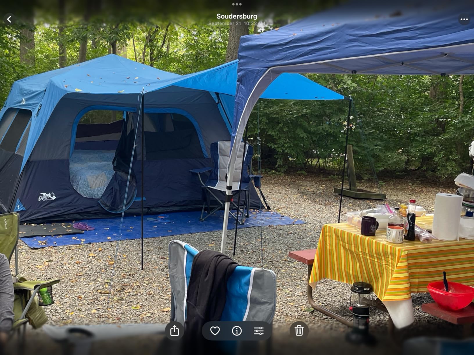 DMH OUTDOORS 8 Person Instant Tents for Camping with Porch Easy Setup 60s customer photo 2