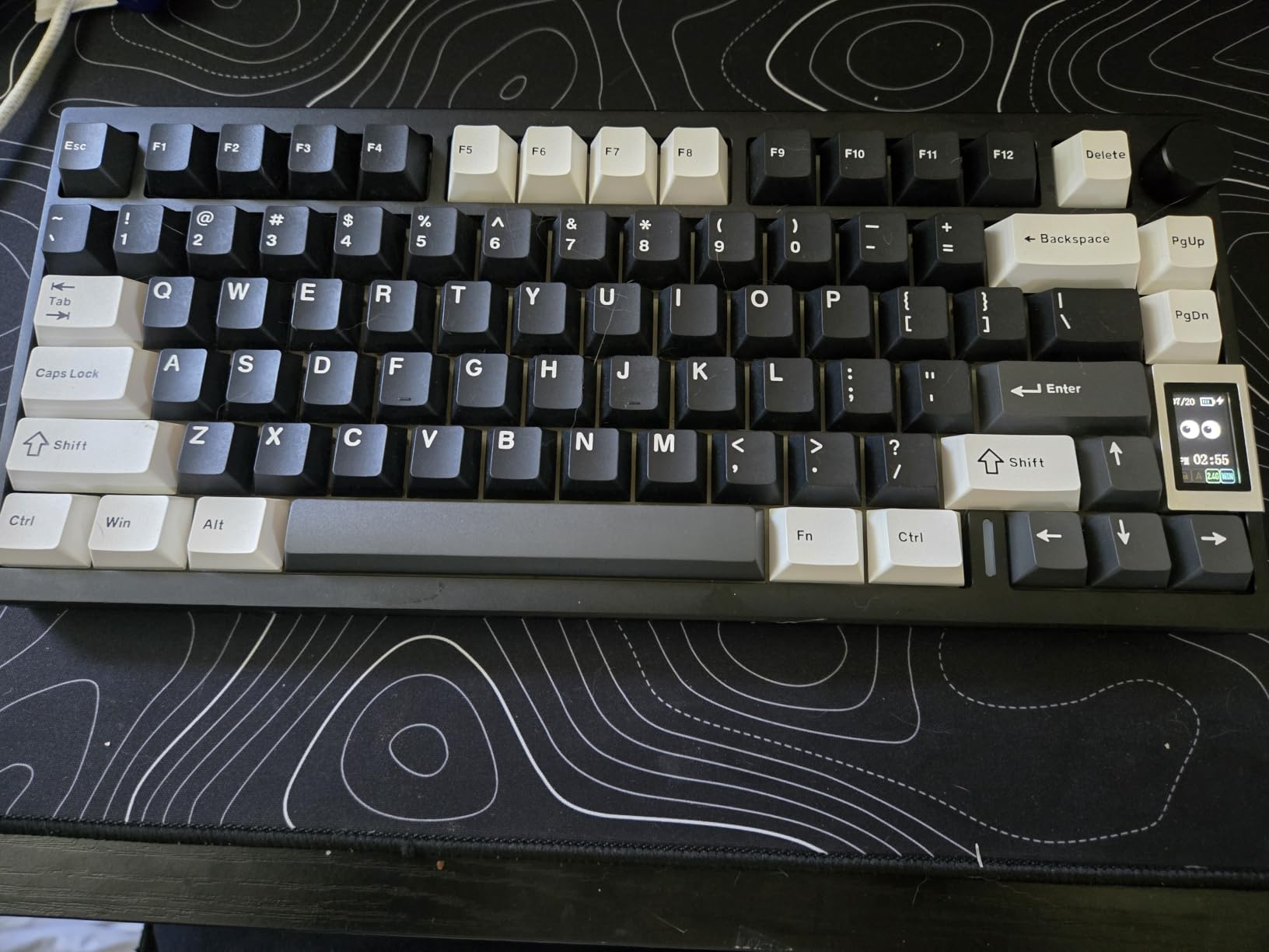 YUNZII AL80 75% Wireless Aluminum Mechanical Keyboard(Silver,Cocoa Cream) customer photo 2