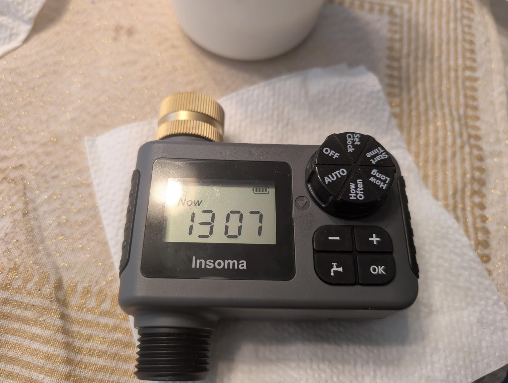 Water Timer for Outdoor Garden Hose, Hose Timer with Rain Delay/Manual Mode, Automatic Drip Irrigation Controller System for Lawn Yard Garden Watering customer photo 2