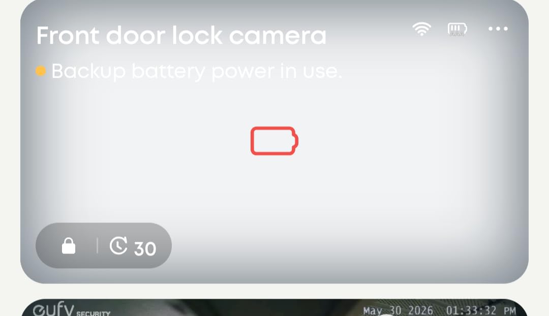 eufy Security Smart Lock FamiLock S3 Max with Palm Vein Recognition | Internal Video Screen, BHMA Grade 1, Keyless Entry Front Door Lock, WiFi Deadbolt+2K HD Doorbell Camera, 16GB Built-in Storage customer photo 2