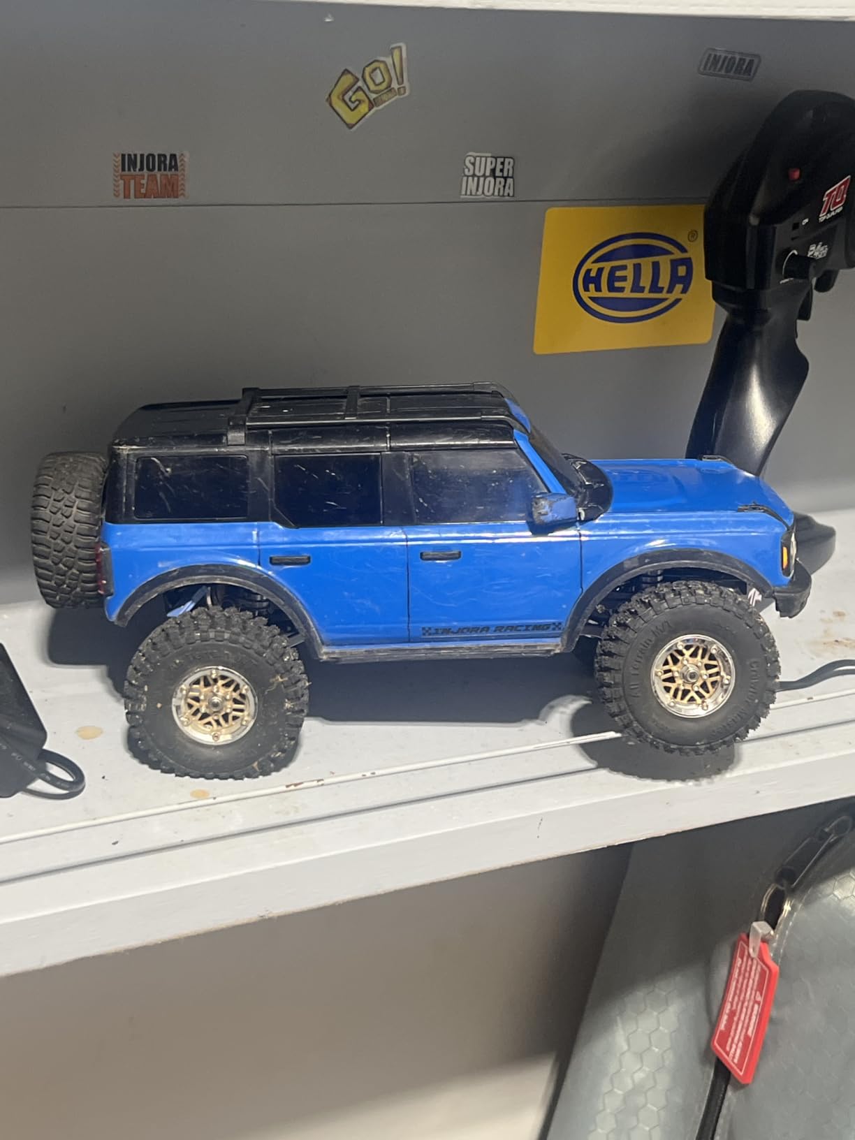 INJORA 1.0 Brass Aluminum Beadlock ModuWheel -4.4mm Offset for 1/18 1/24 customer photo 1