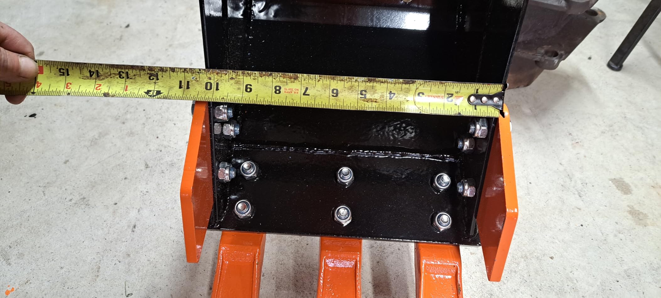 MMS 7.87in/200mm Mini Excavator Attachment, Narrow Backhoe Bucket, Manganese Steel Trench Digger Bucket customer photo 2