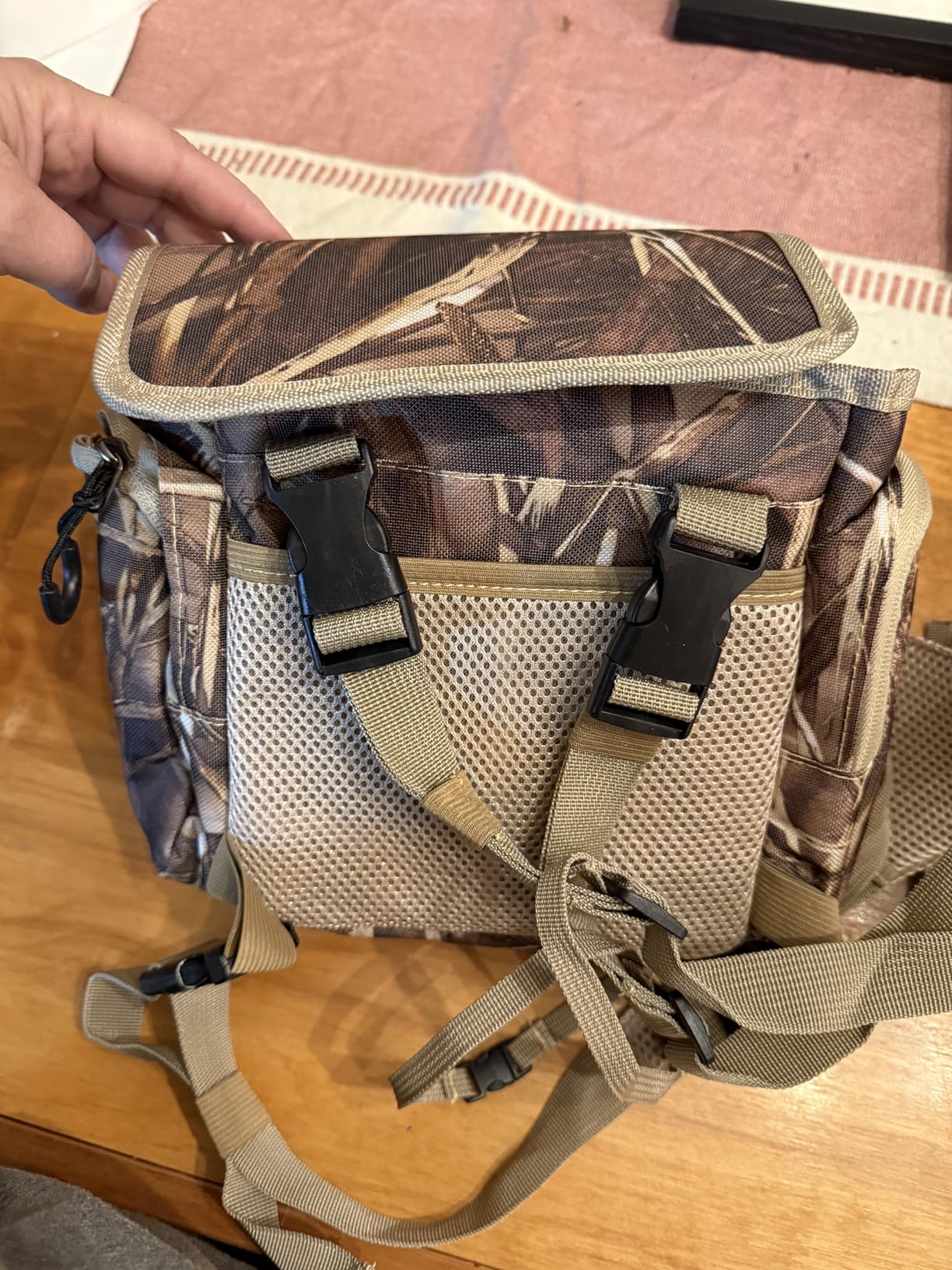 Binocular Chest Pack Harness Bino Case with Magnetic Lid customer photo 2