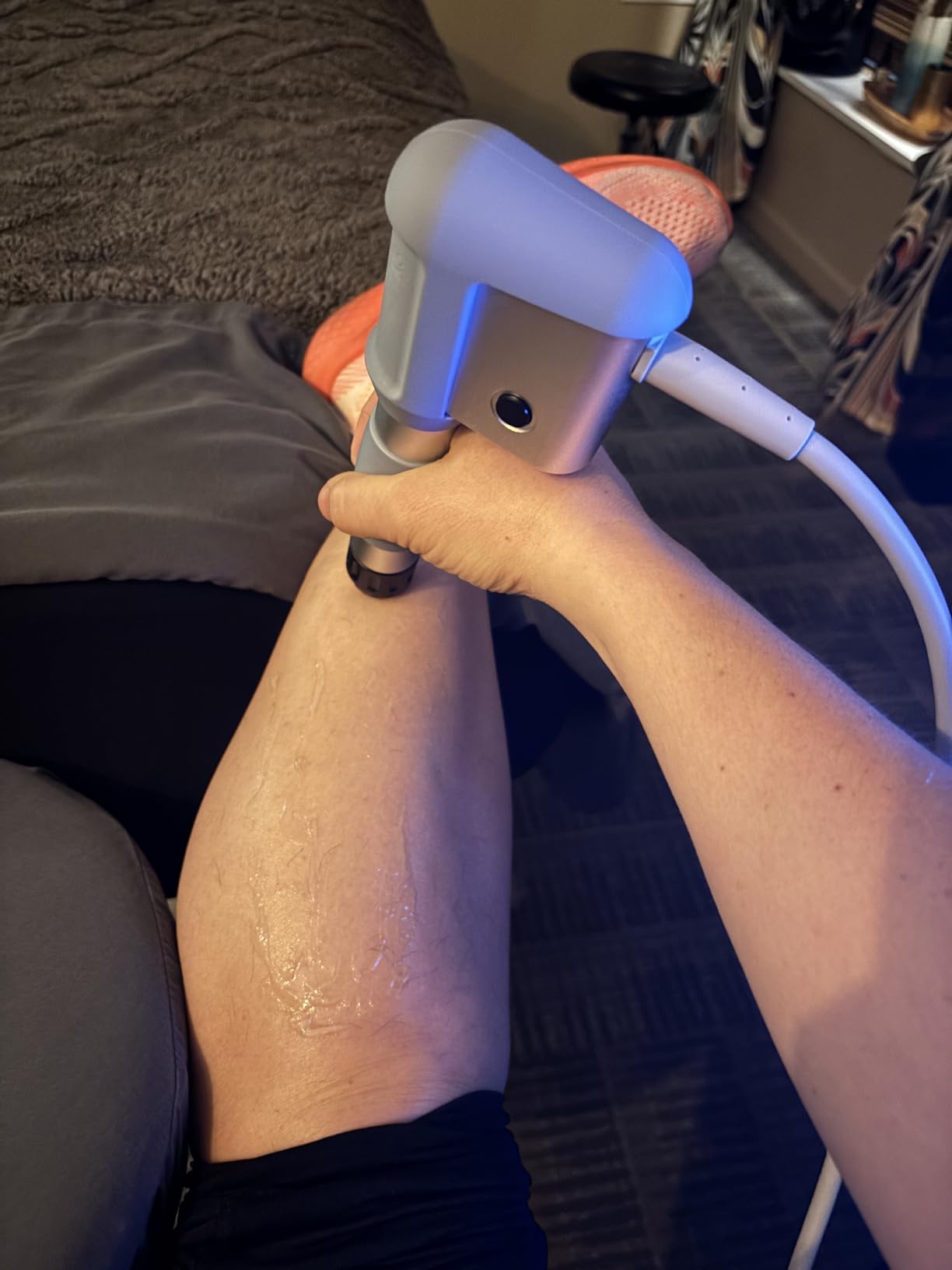 Shockwave Therapy Machine, FSA&HSA Shock Wave Therapy Device, ESWT02 | Home & Clinical Use, Joint/Muscle Pain Relief, Non-Invasive Extracorporeal Shockwave Therapy, AC 110V / 60Hz, 0.5~10 Bar customer photo 1