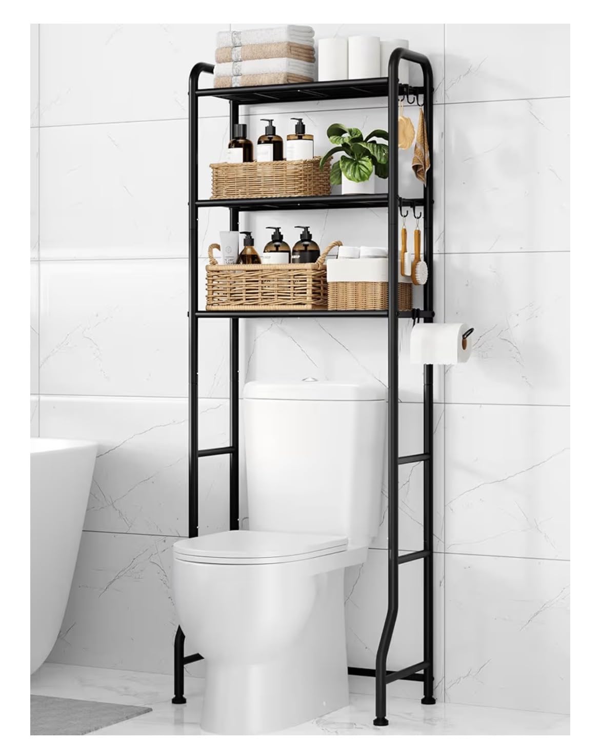 Kitsure Over Toilet Storage Rack, 63.2