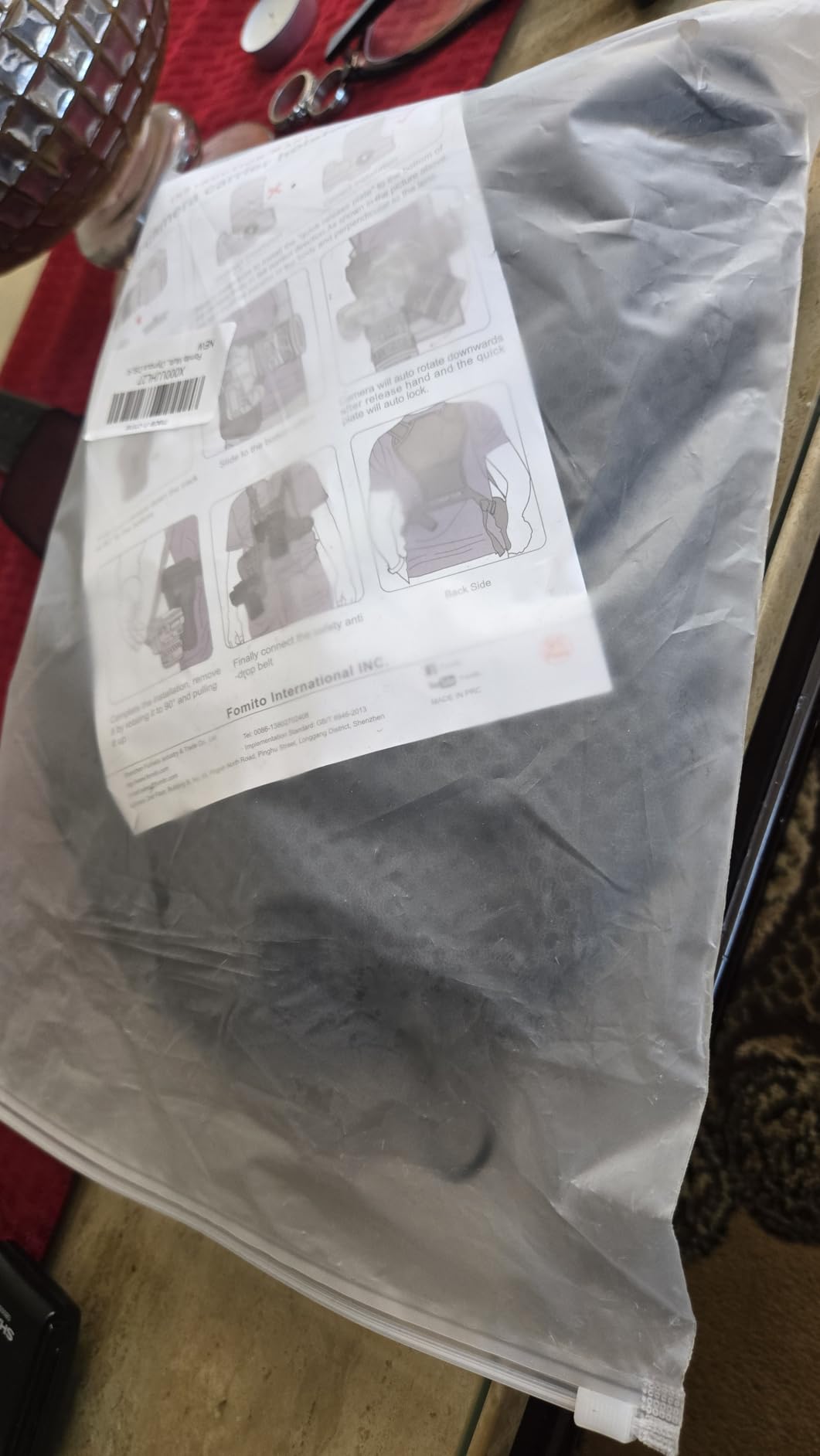 FOMITO Dual Camera Chest Harness System, Professional Photography Vest with Side Holster customer photo 1