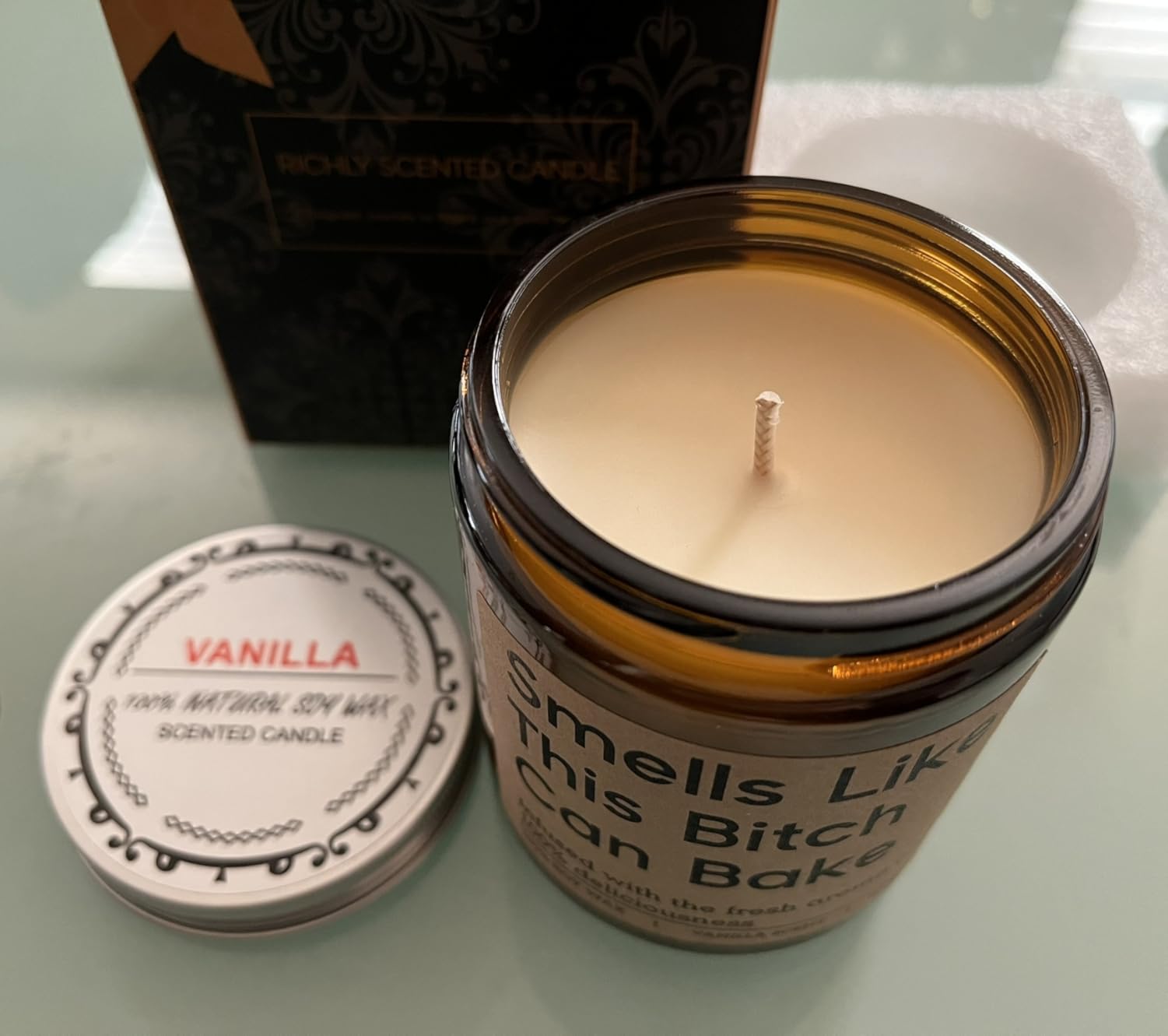 GSPY Candle, Gifts for Bakers, Baking Gifts for Women, Men, Sourdough Baker | Funny Christmas Bake Gifts for Baking Lovers, Bread Bakers, Pastry Chef customer photo 1