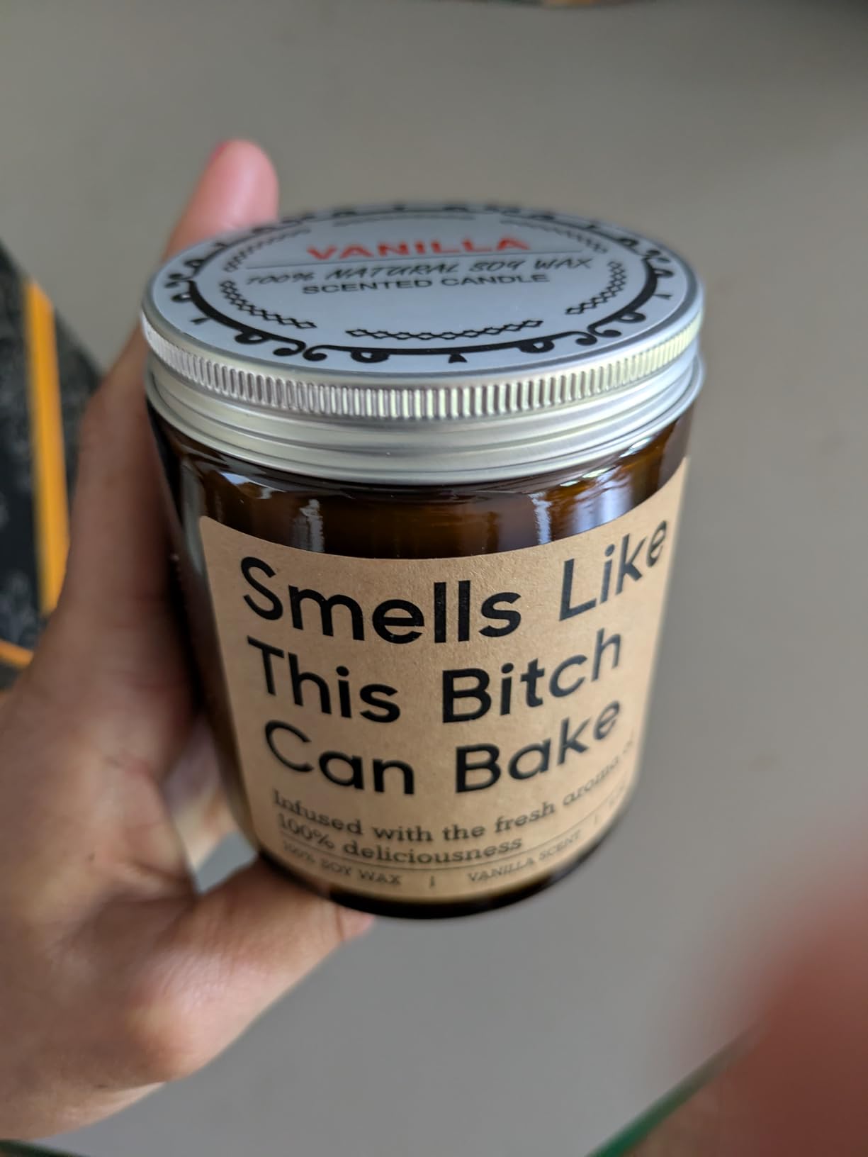 GSPY Candle, Gifts for Bakers, Baking Gifts for Women, Men, Sourdough Baker | Funny Christmas Bake Gifts for Baking Lovers, Bread Bakers, Pastry Chef customer photo 2
