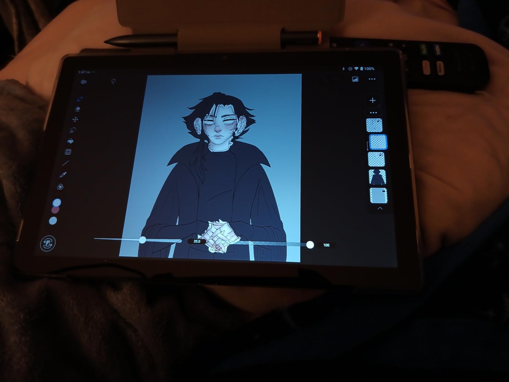 HUION KAMVAS Slate 11 Standalone Drawing Tablet No Computer Needed, 10.95
