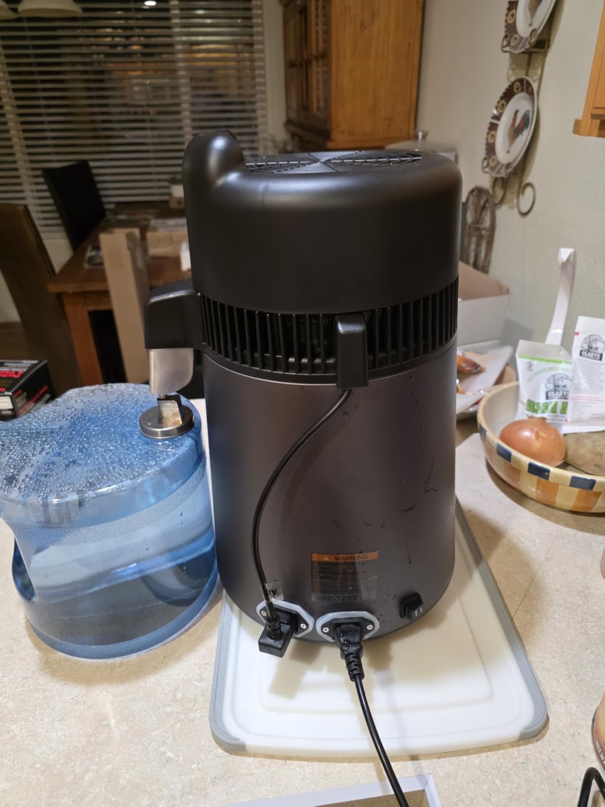 VIVOHOME 1.6 Gallon/6L 900W Water Distiller Countertop with Smart Switch Purifier Filter for Home Office customer photo 2