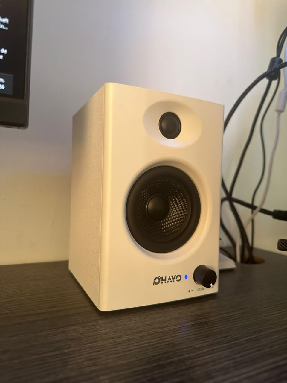 OHAYO 60W Computer Speakers for Music and Gaming, Active Bluetooth 5.3, Stereo 2.0 Speakers for Desktop PC or Laptop, 3.5mm Aux RCA USB Input, 1 Pair, Black customer photo 1