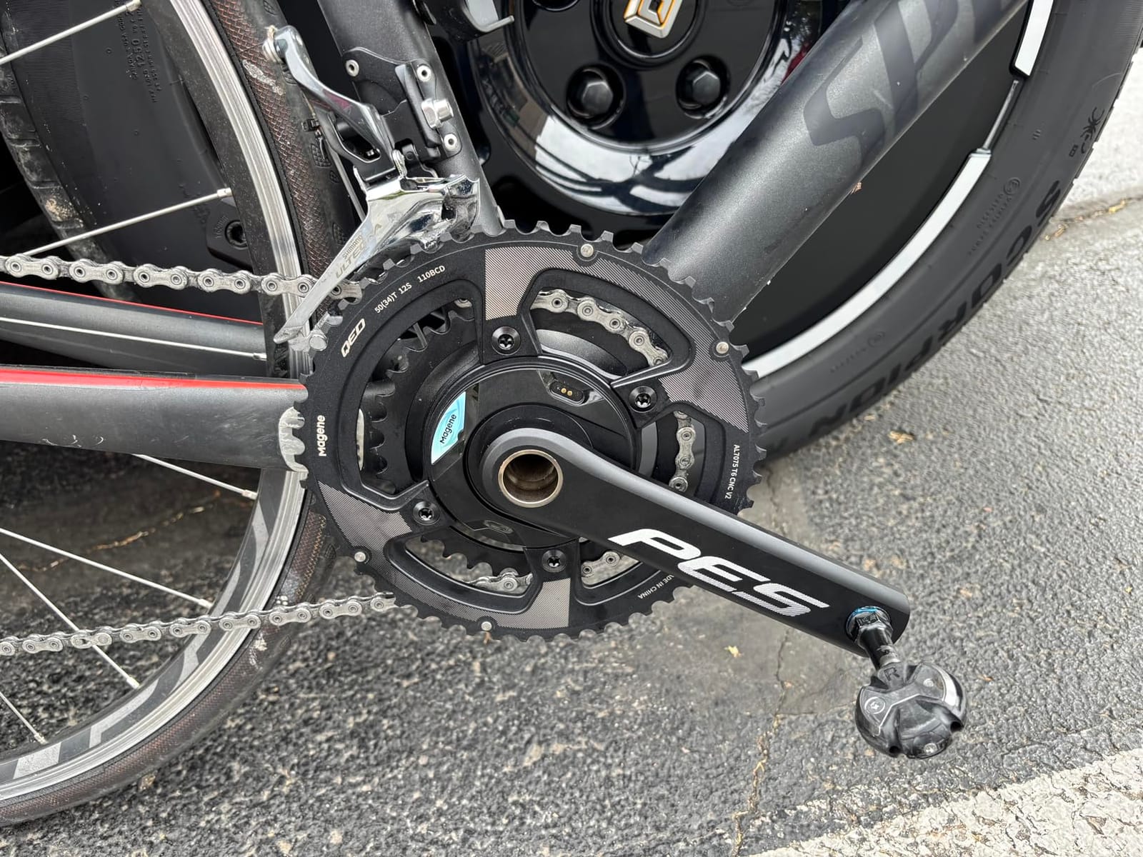 Magene PES P505/P515 Power Meter Crankset - ±1% Accuracy, 625g Lightweight, 380H Battery, 110BCD, ANT+/Bluetooth, IPX7 Waterproof for Cycling customer photo 2